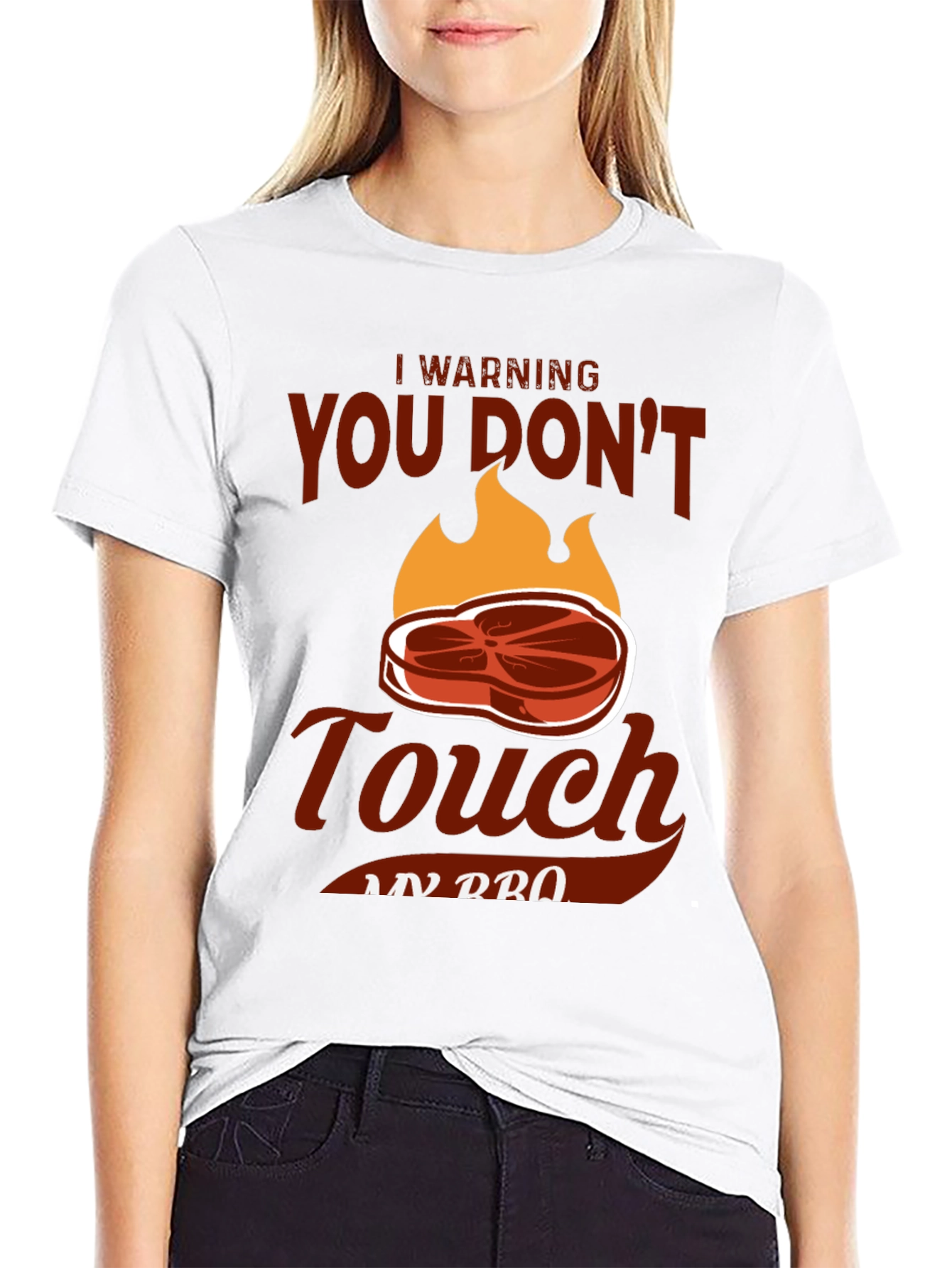 BBQ Grilling T-Shirt - Dont Touch My BBQ