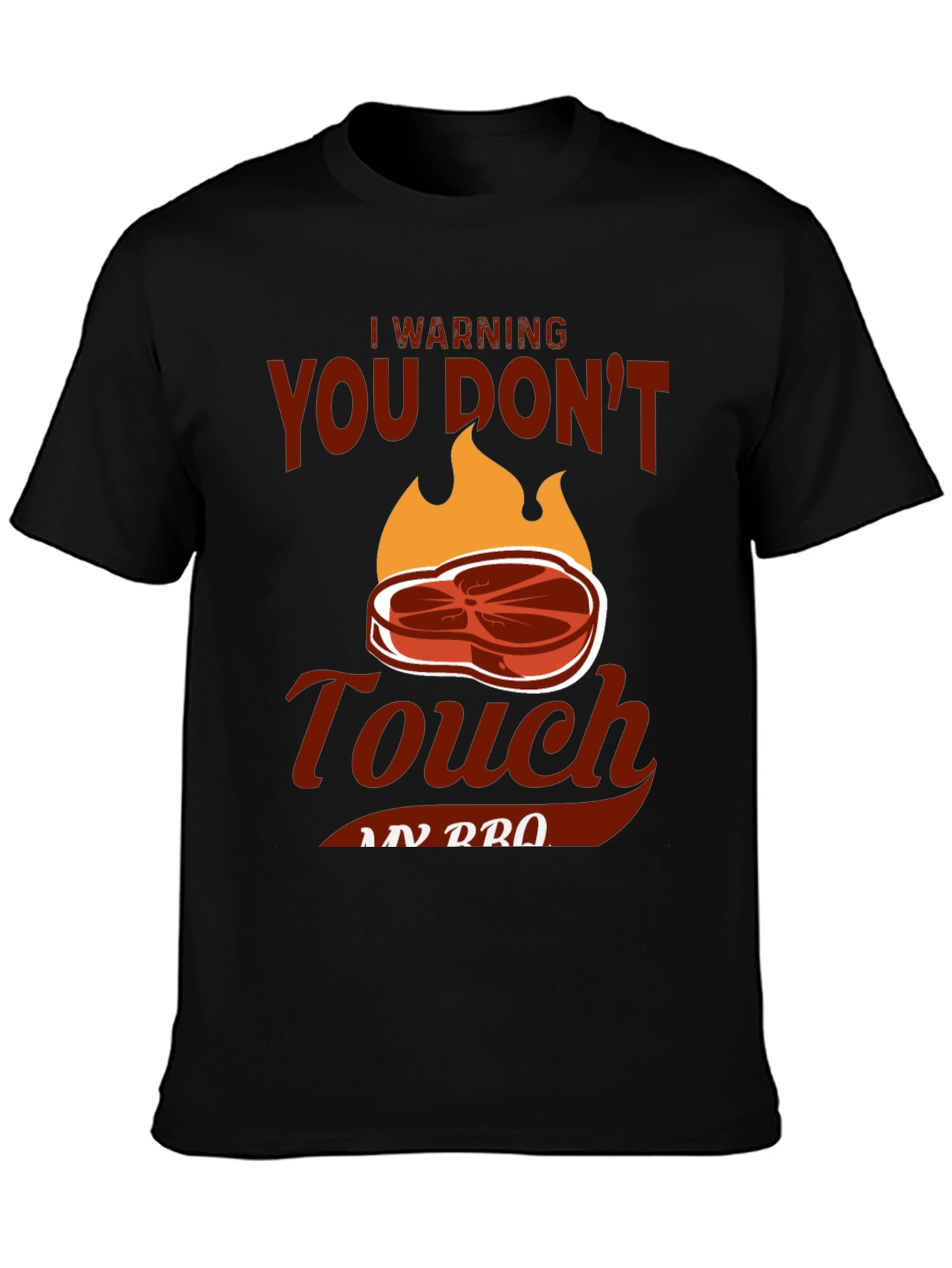 BBQ Grilling T-Shirt - Dont Touch My BBQ