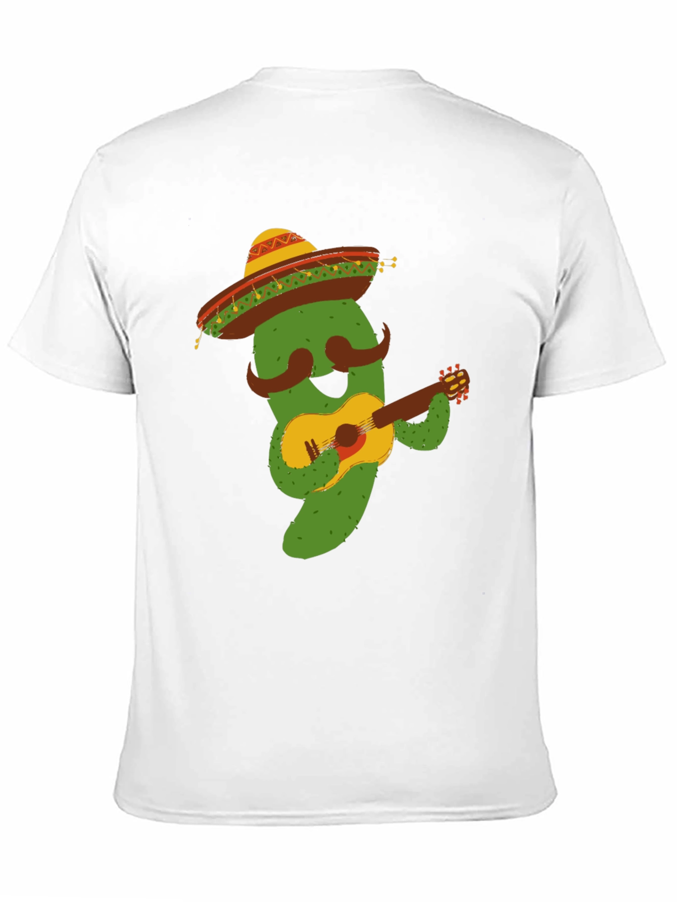 Cactus Guitarist Graphic Tee - Quirky & Comfortable