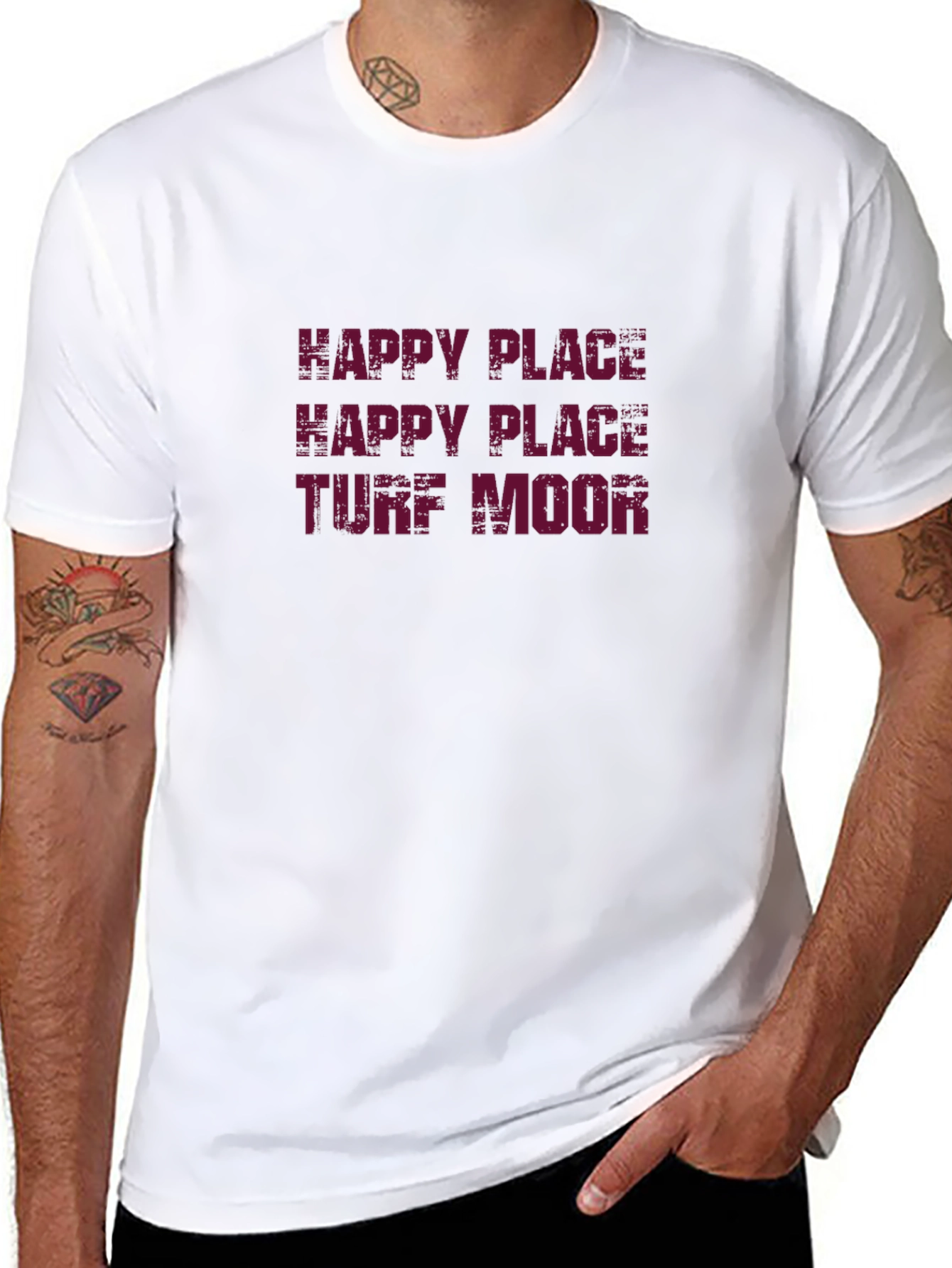 Turf Moor Happy Place Graphic T-Shirt