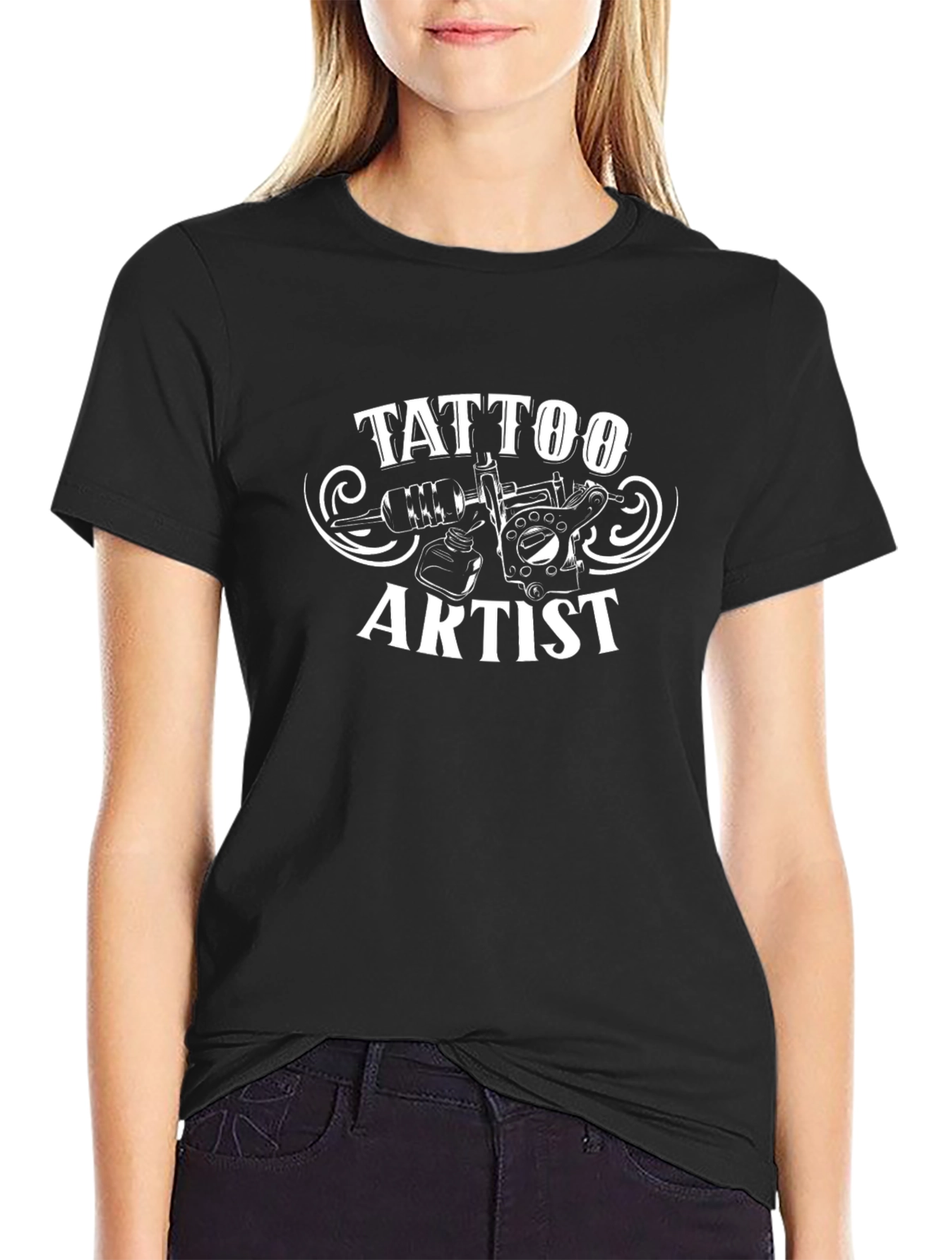 Tattoo Artist Black T-Shirt