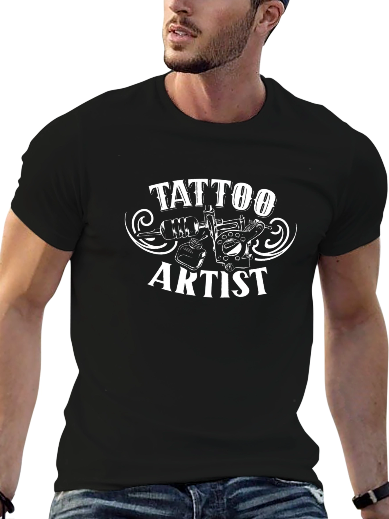 Tattoo Artist Black T-Shirt