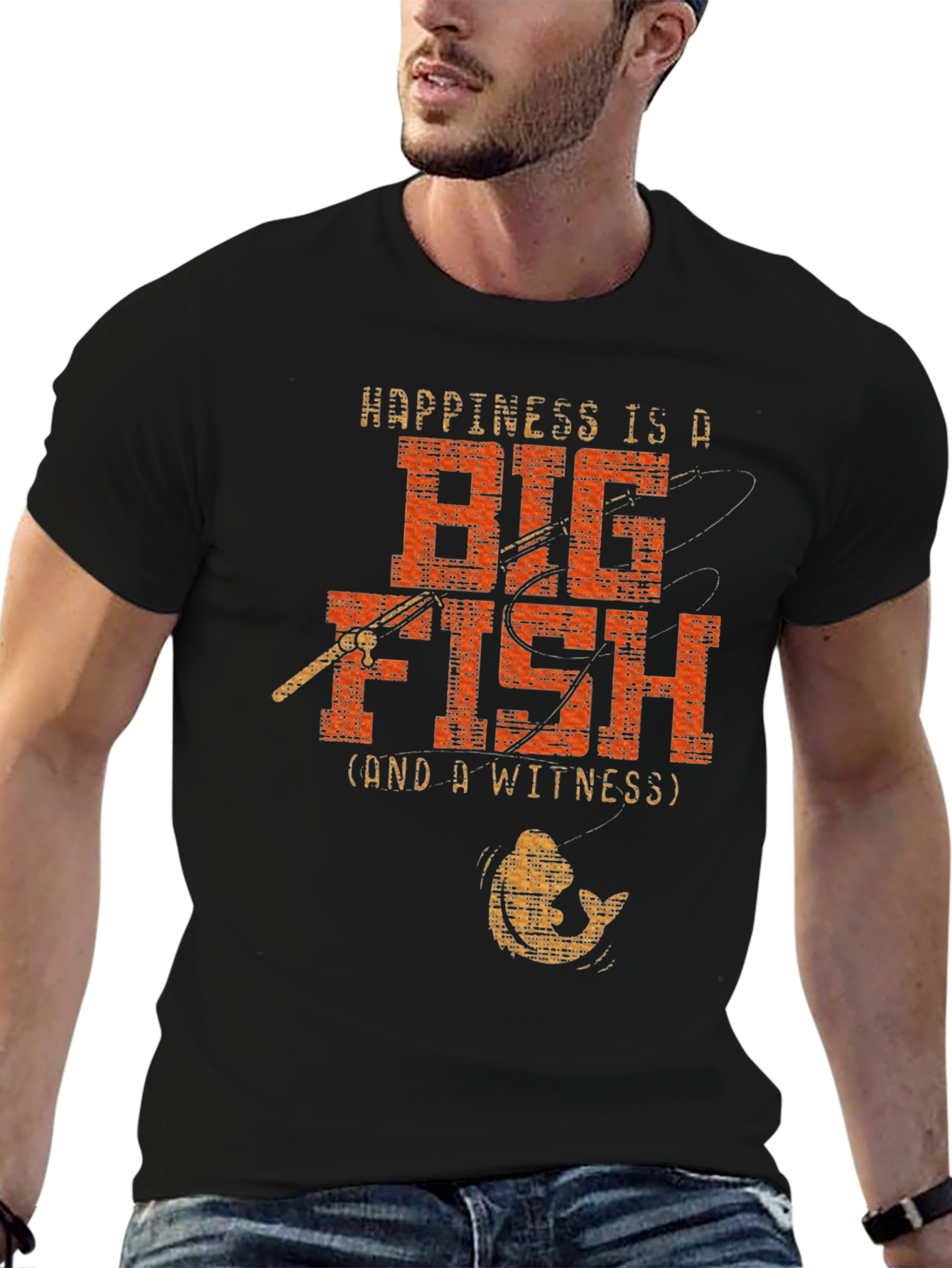 Happiness is a Big Fish T-Shirt