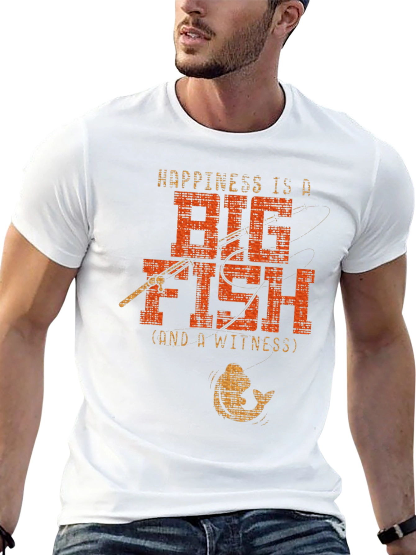 Happiness is a Big Fish T-Shirt