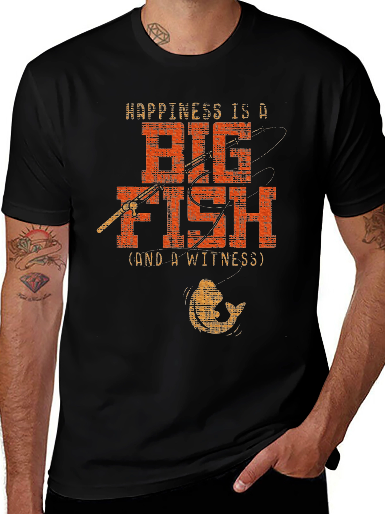 Happiness is a Big Fish T-Shirt