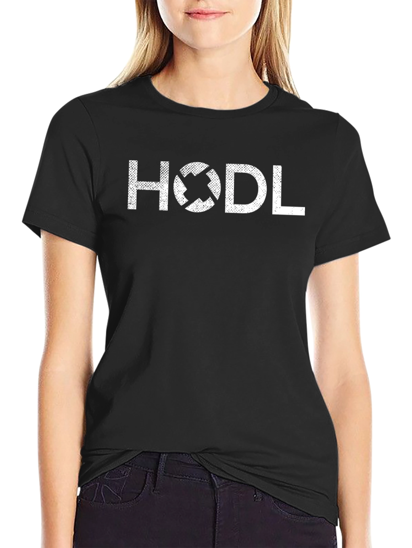 HODL Crypto T-Shirt - Black Graphic Tee