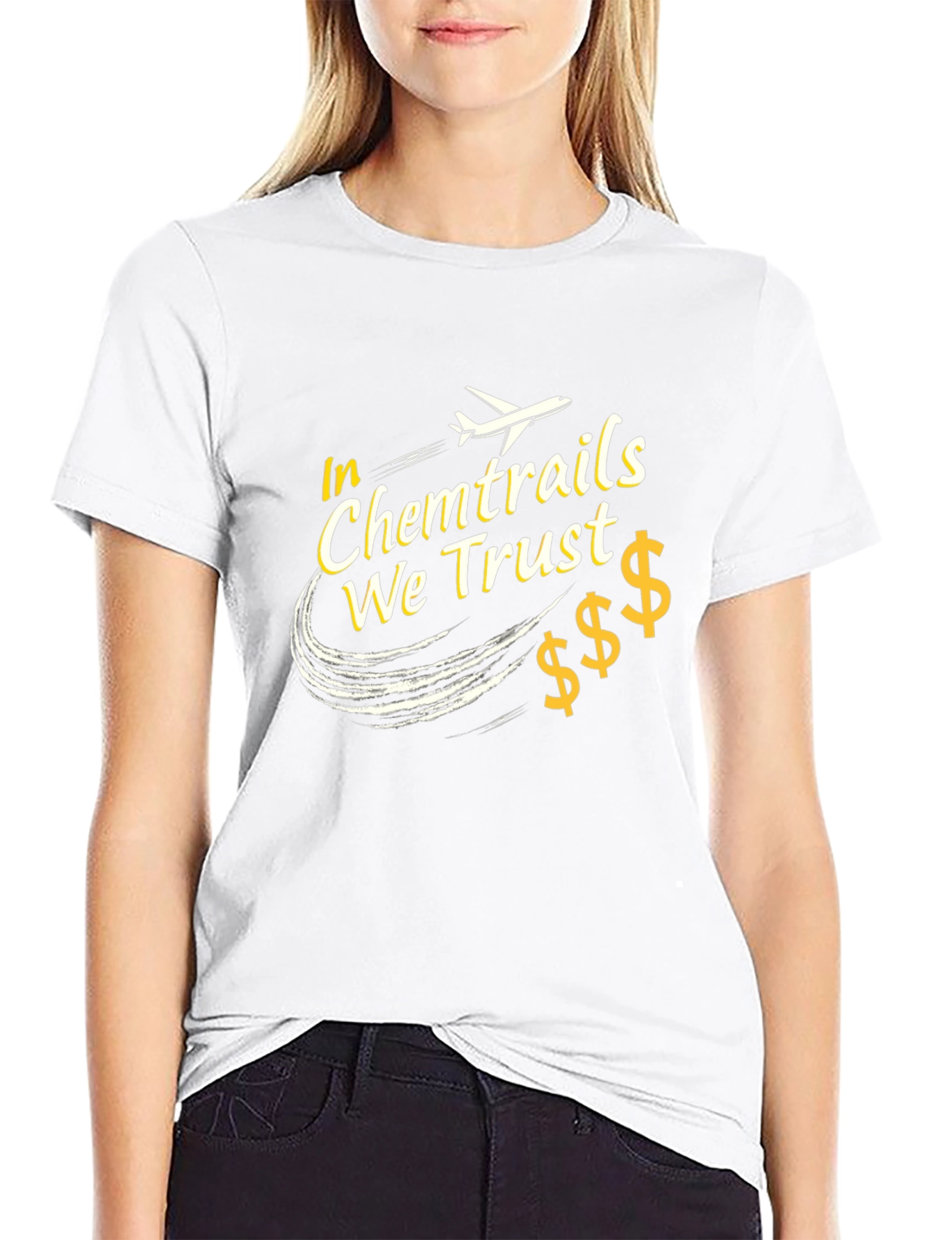 In Chemtrails We Trust Graphic Tee