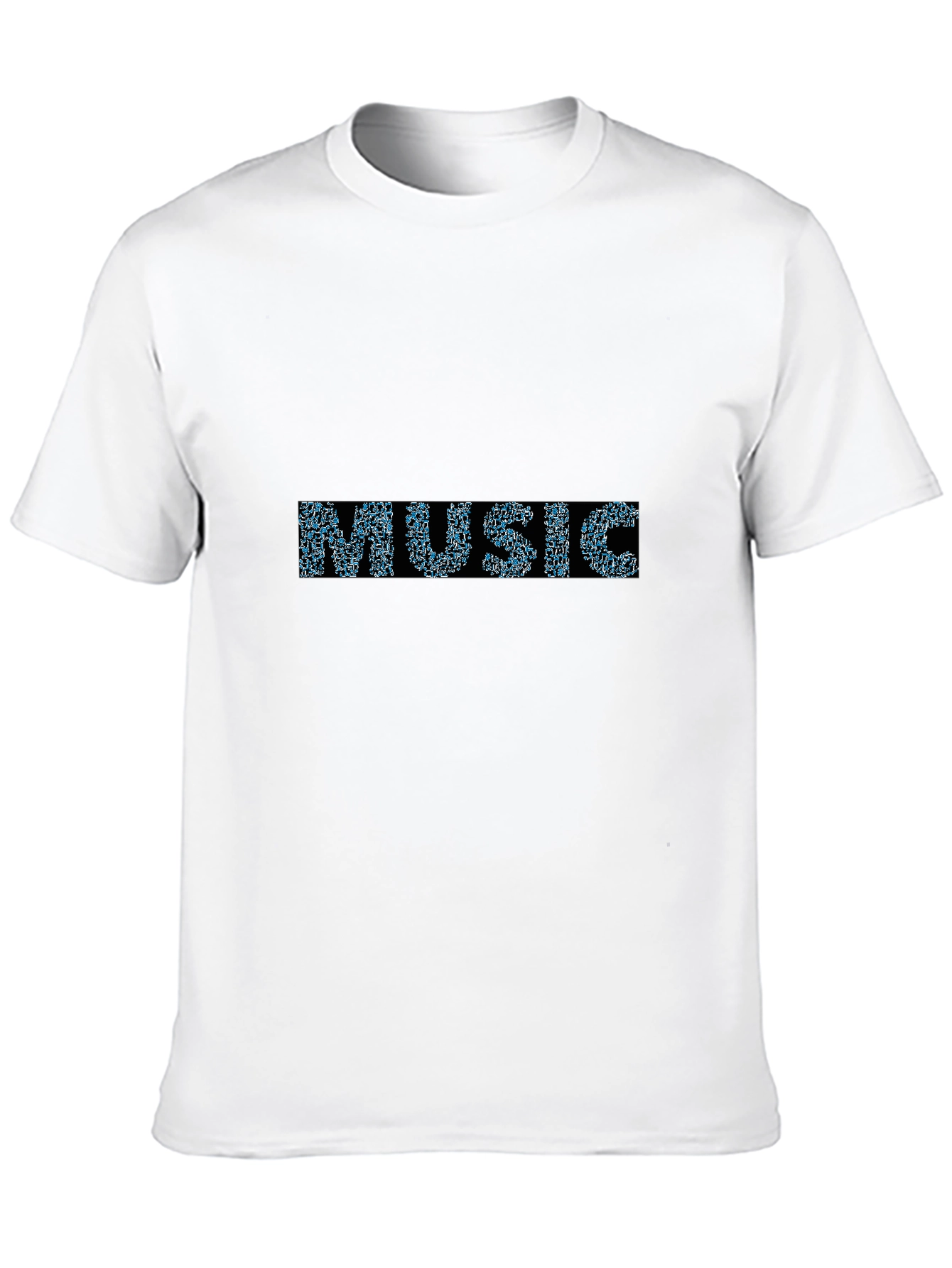 Music Lover Graphic Black T-Shirt