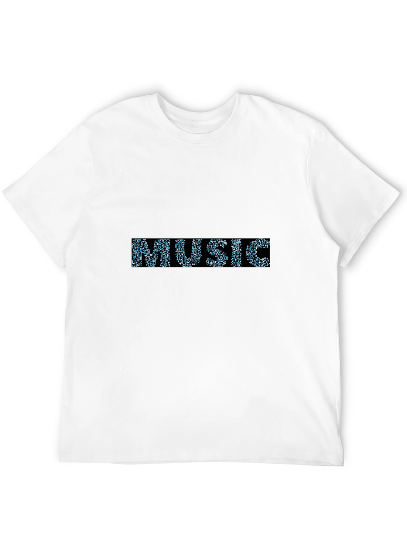 Music Lover Graphic Black T-Shirt