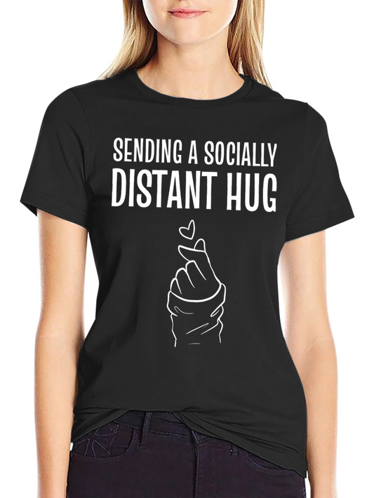 Socially Distant Hug Graphic Tee