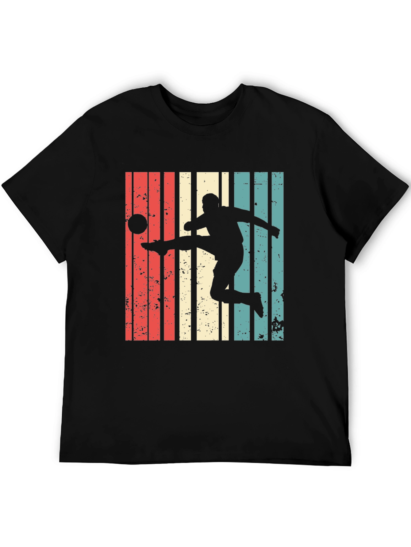 Retro Soccer Player Graphic Tee