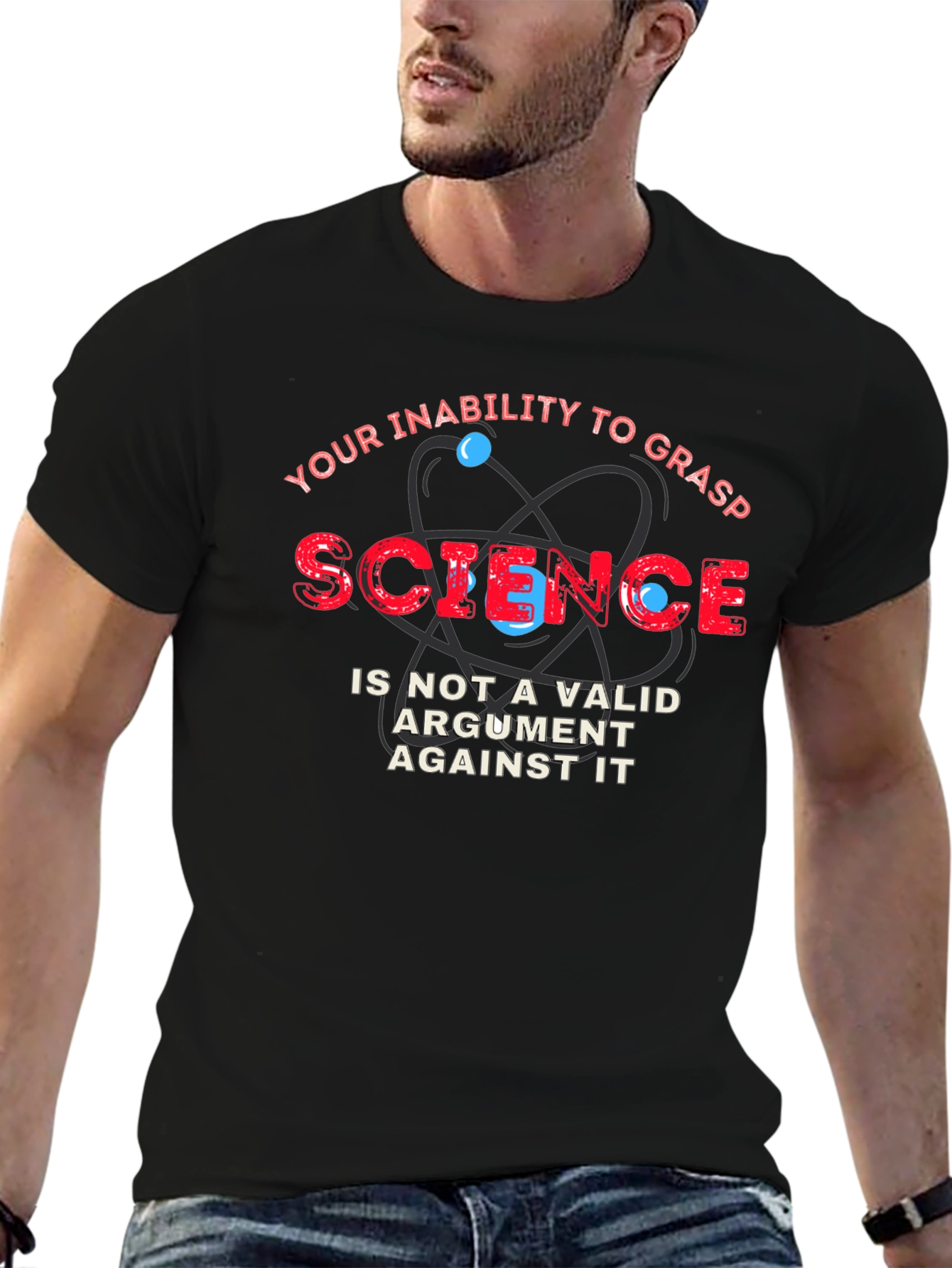 Science T-Shirt - Inability to Grasp Funny Tee