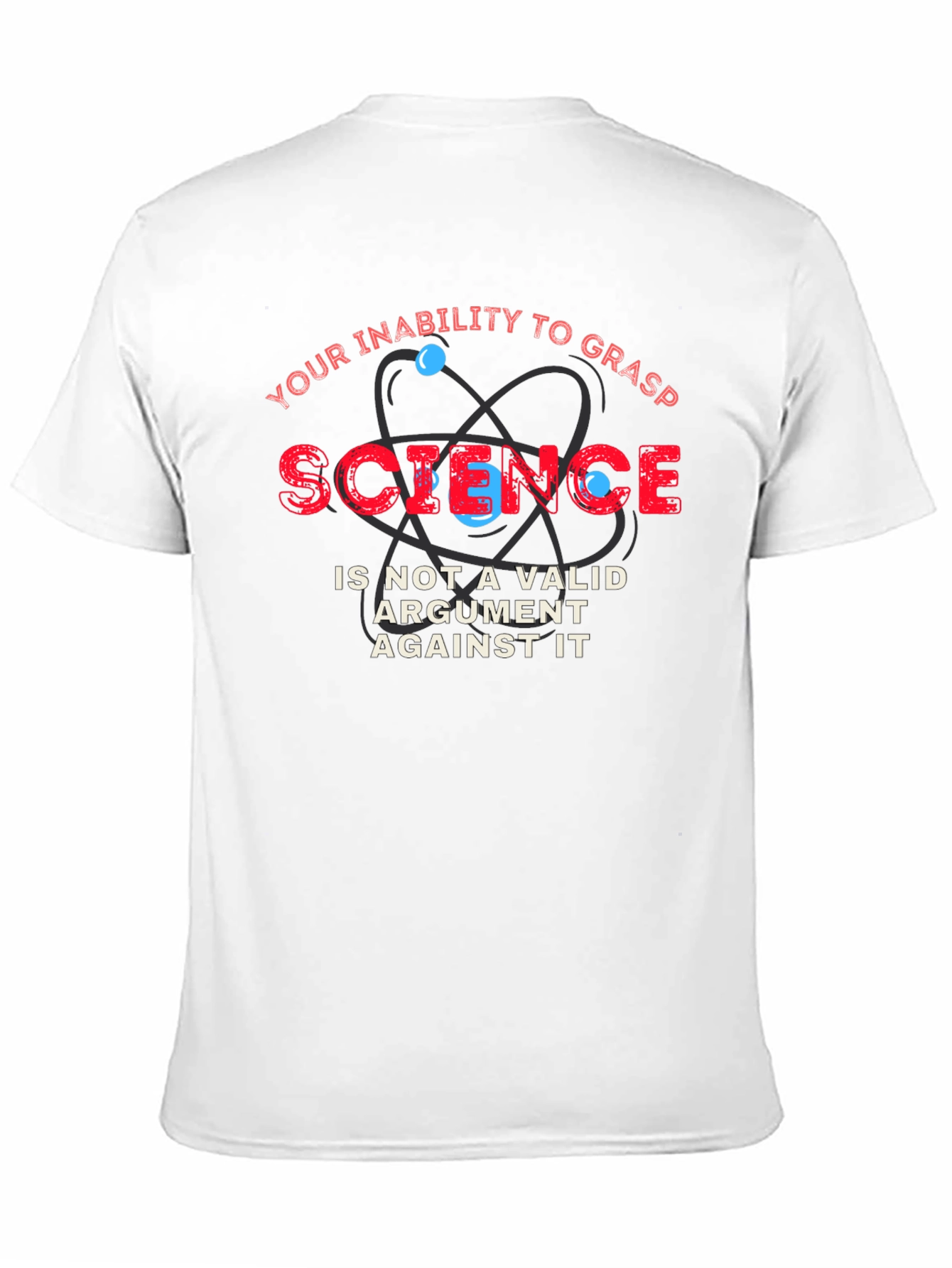 Science T-Shirt - Inability to Grasp Funny Tee