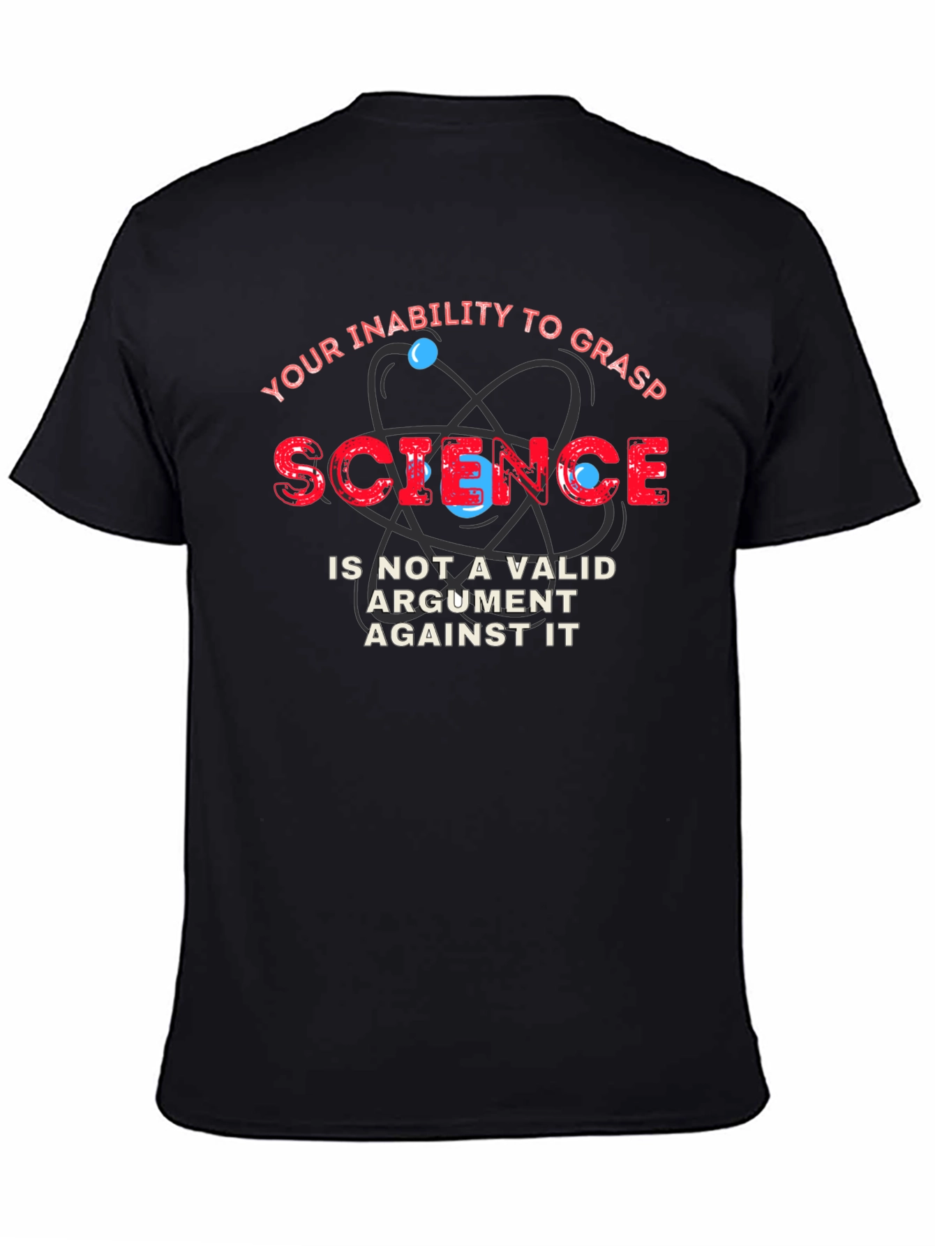Science T-Shirt - Inability to Grasp Funny Tee