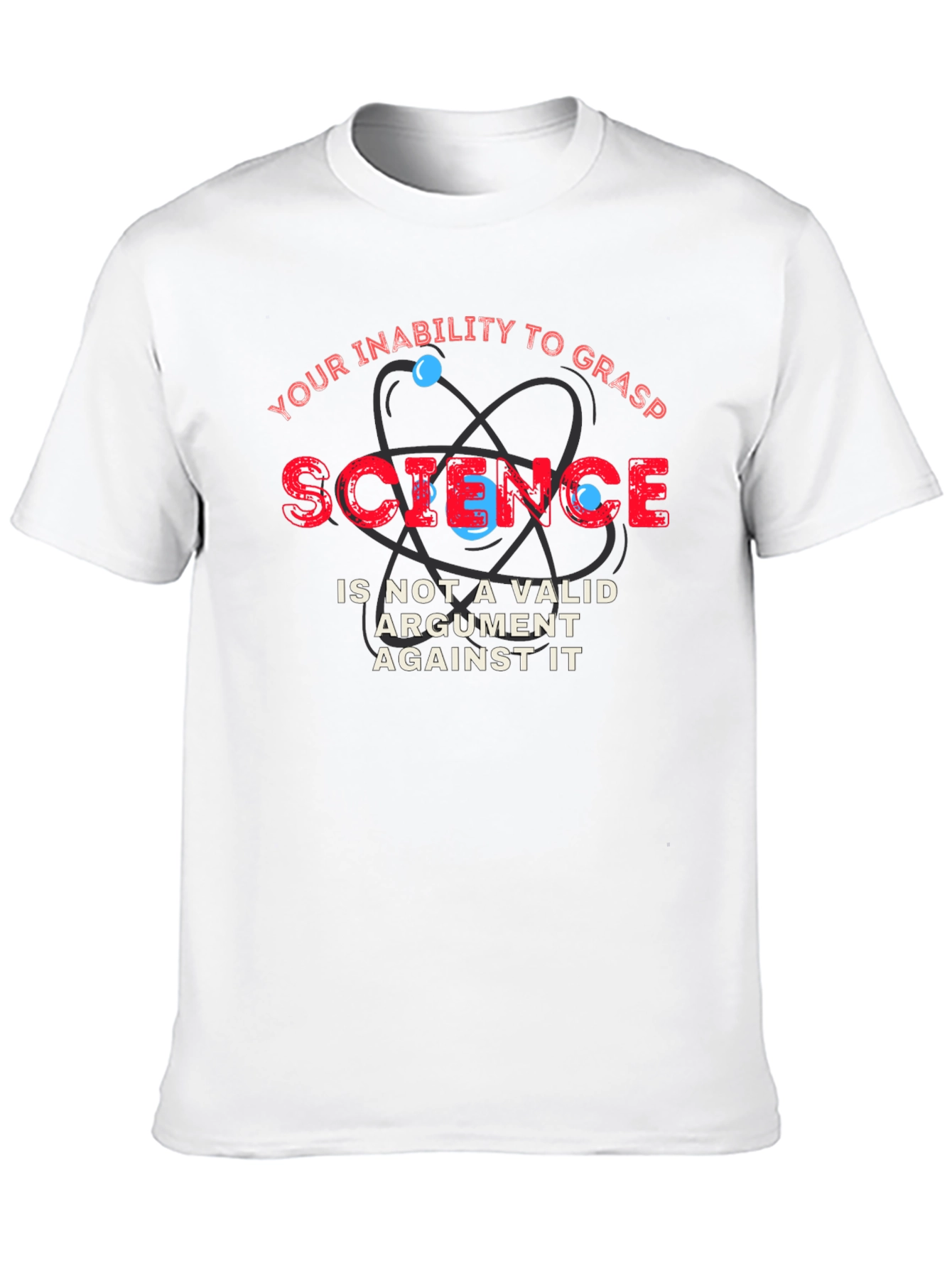 Science T-Shirt - Inability to Grasp Funny Tee
