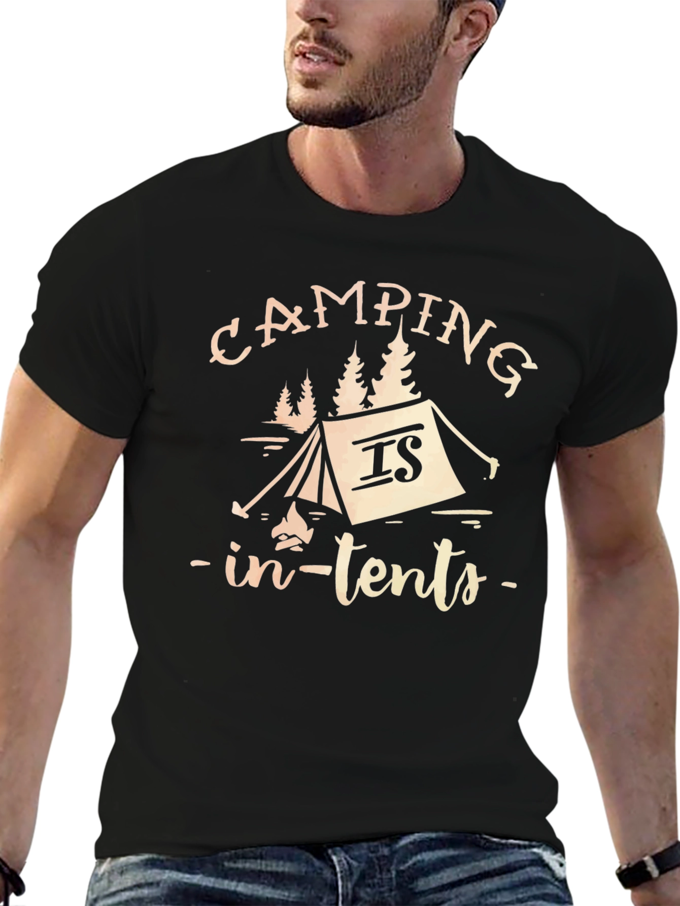 Camping In-Tents Graphic Tee