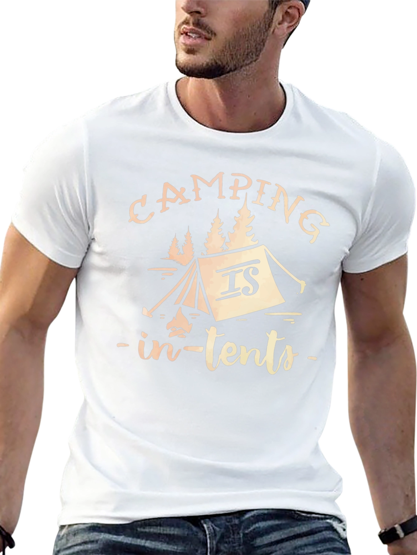 Camping In-Tents Graphic Tee