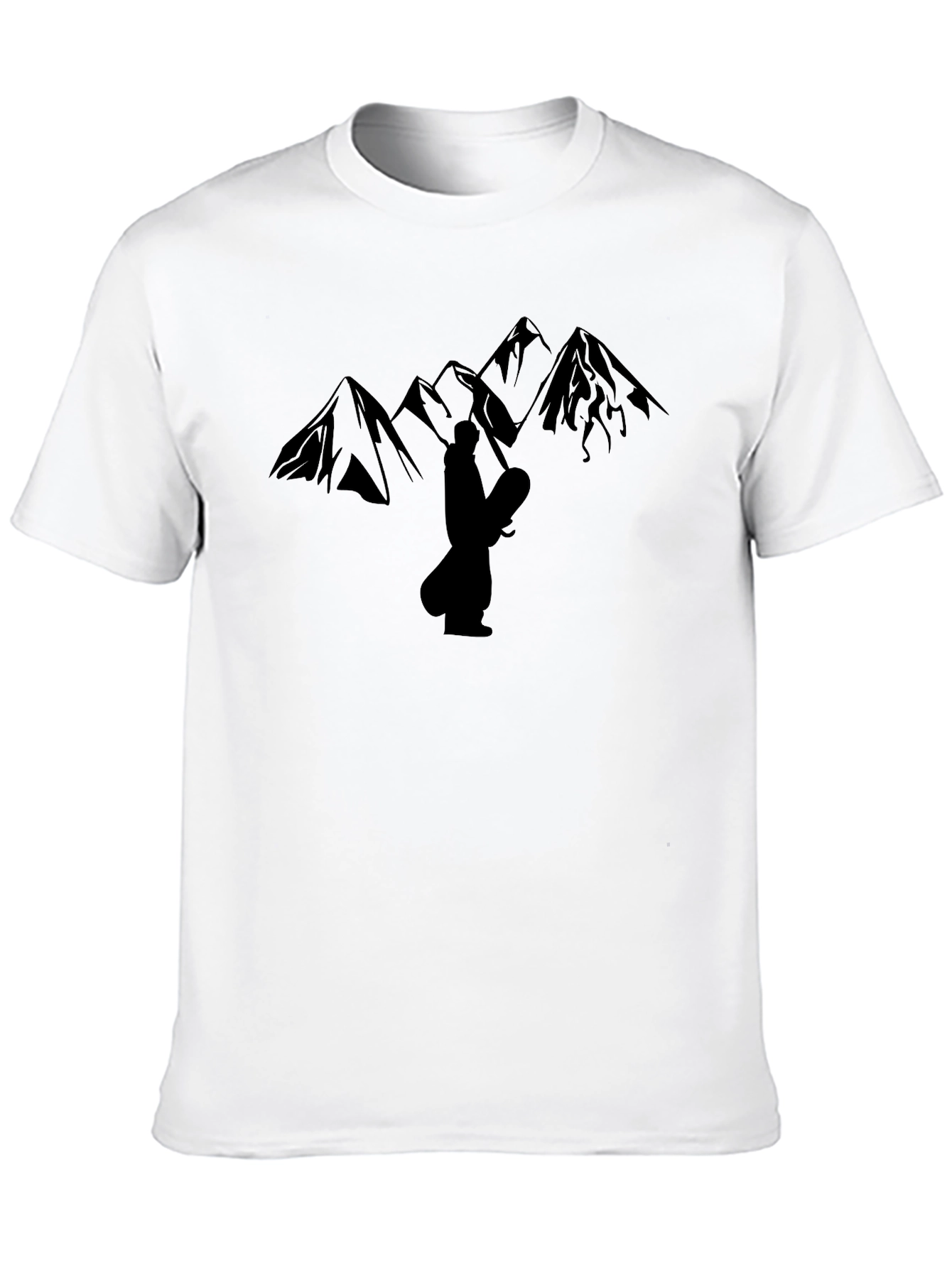 Mountain Graphic Tee - Black T-Shirt
