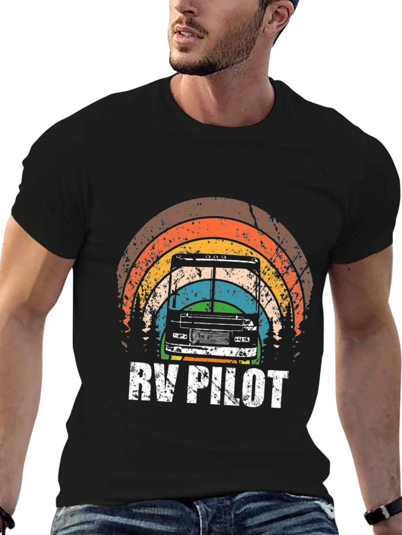 RV Pilot Retro T-Shirt