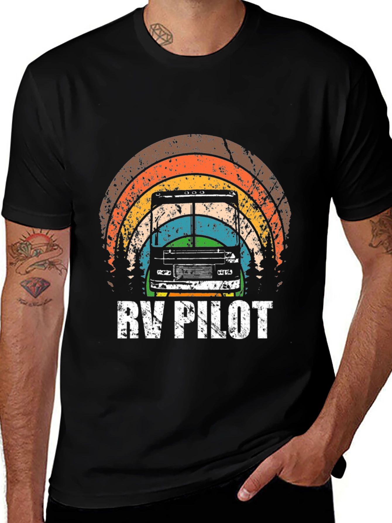 RV Pilot Retro T-Shirt