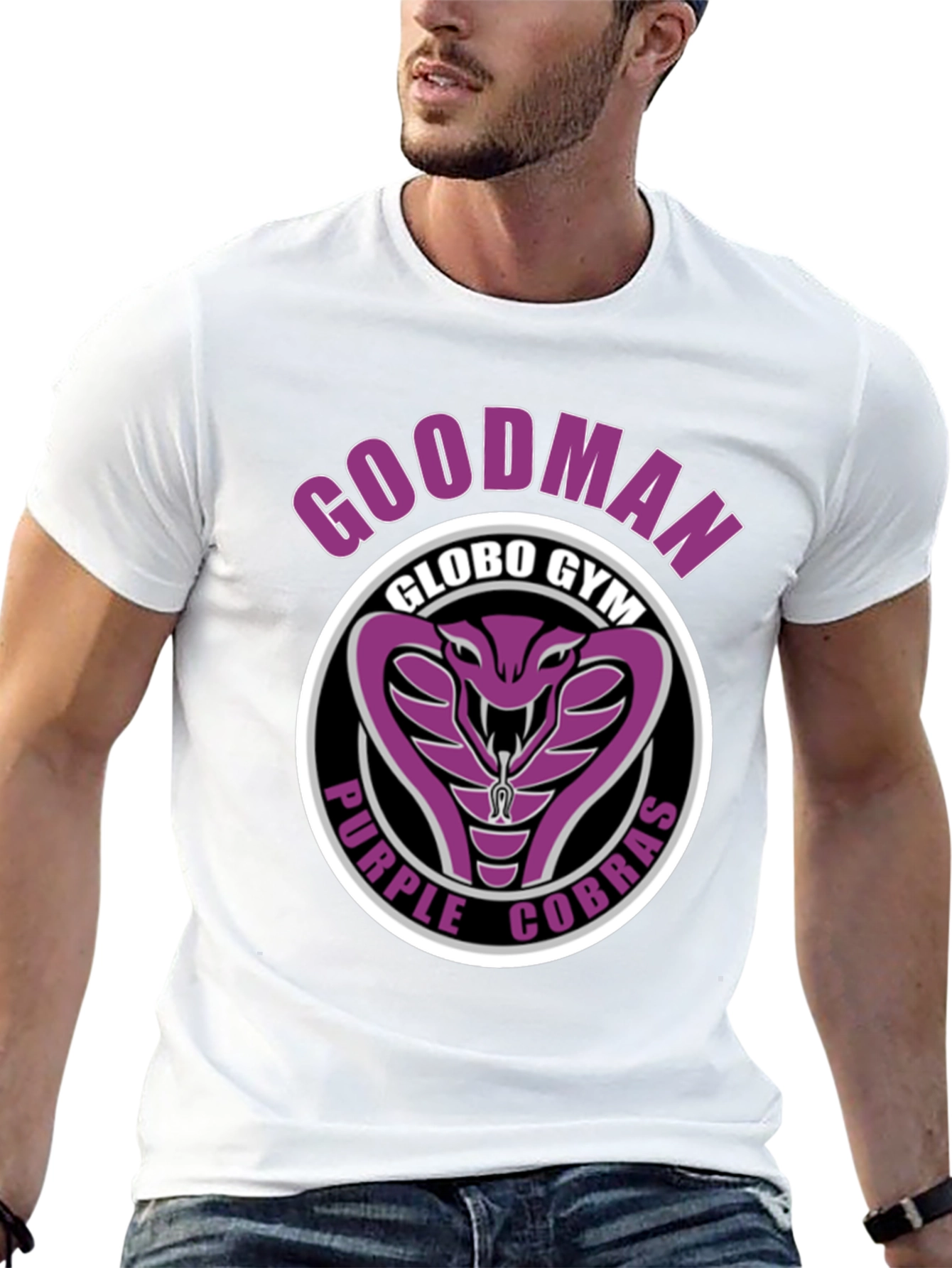 Goodman Globo Gym Purple Cobras T-Shirt