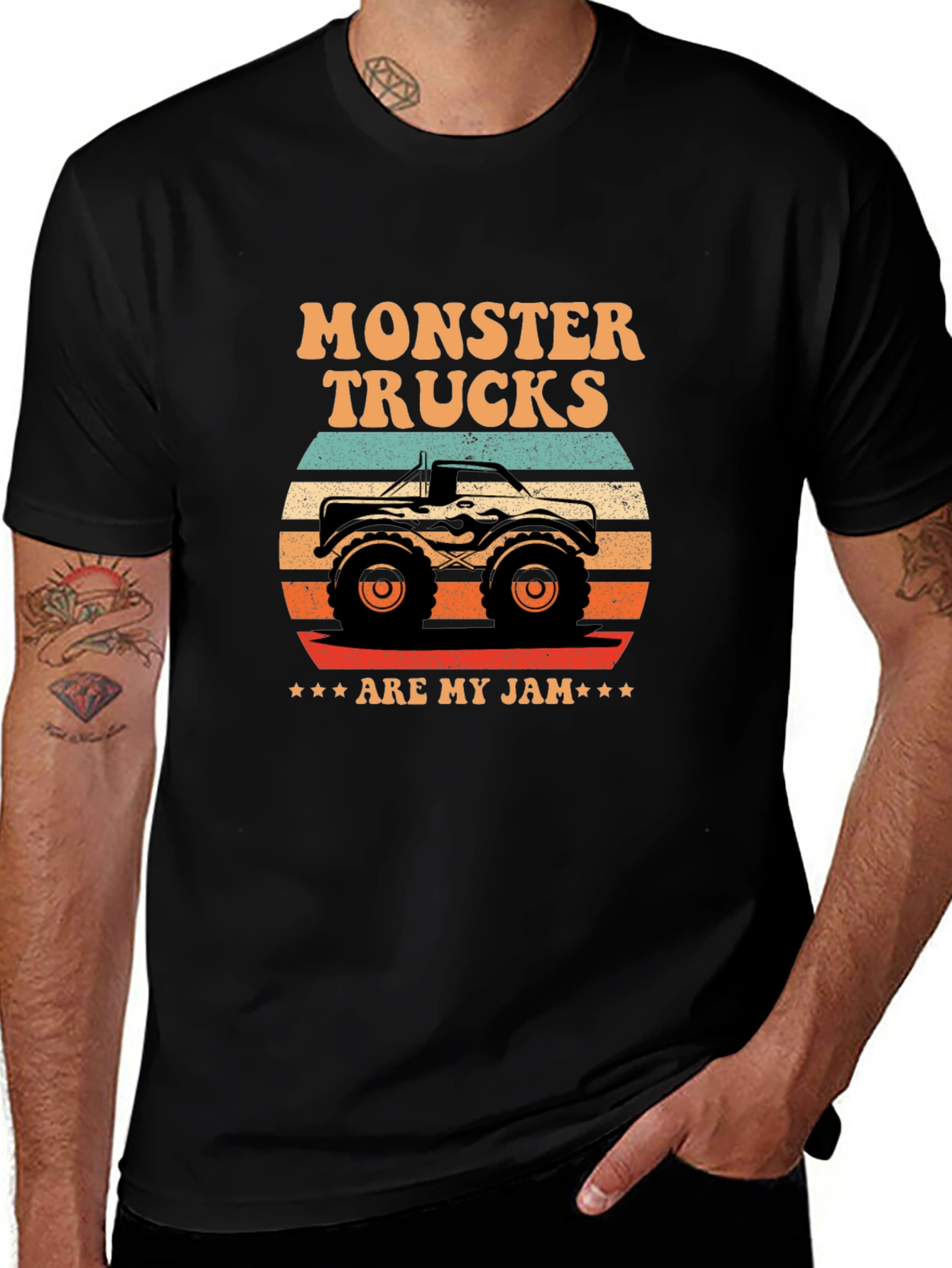 Monster Truck Graphic Tee - Are My Jam