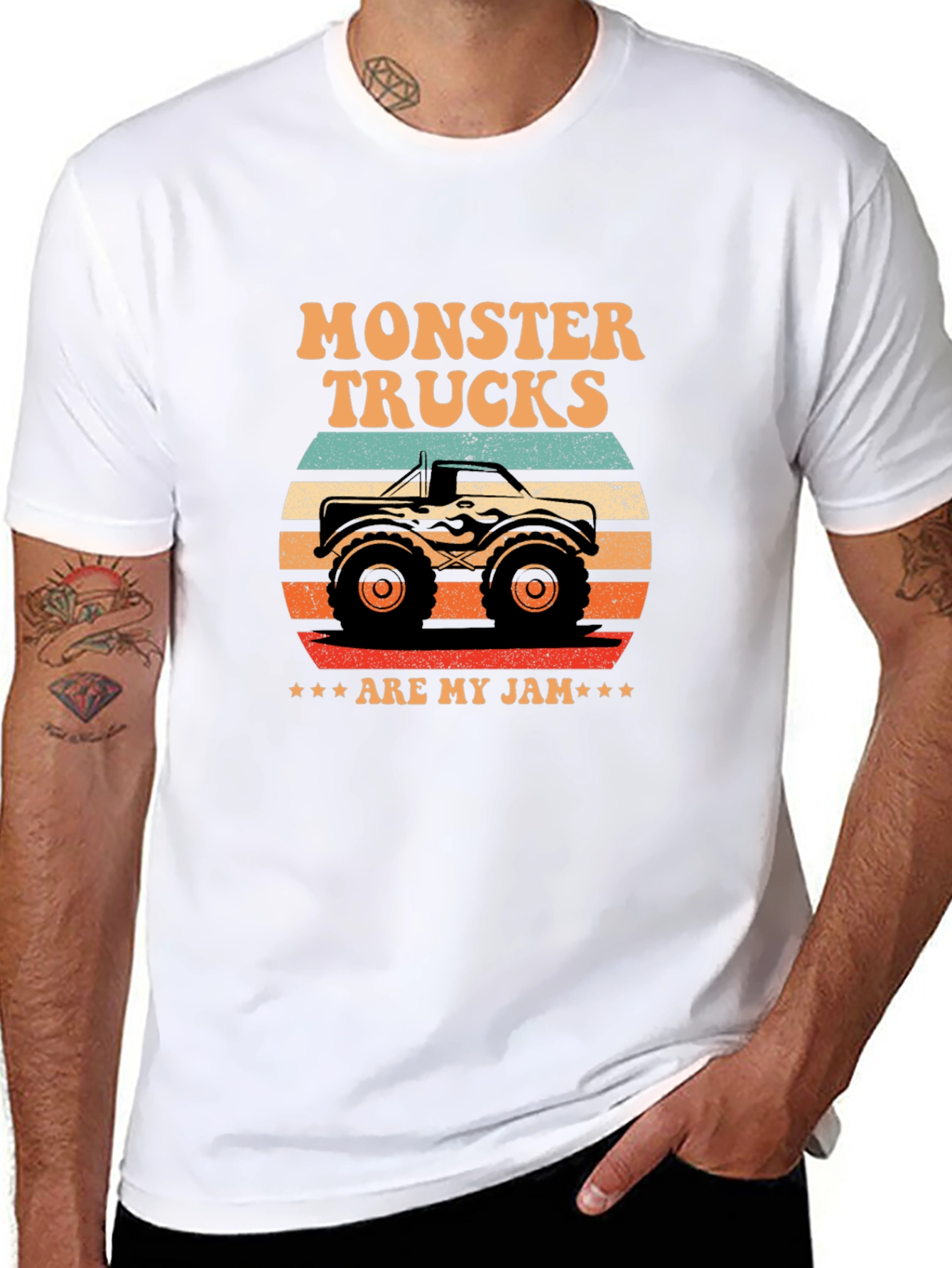 Monster Truck Graphic Tee - Are My Jam