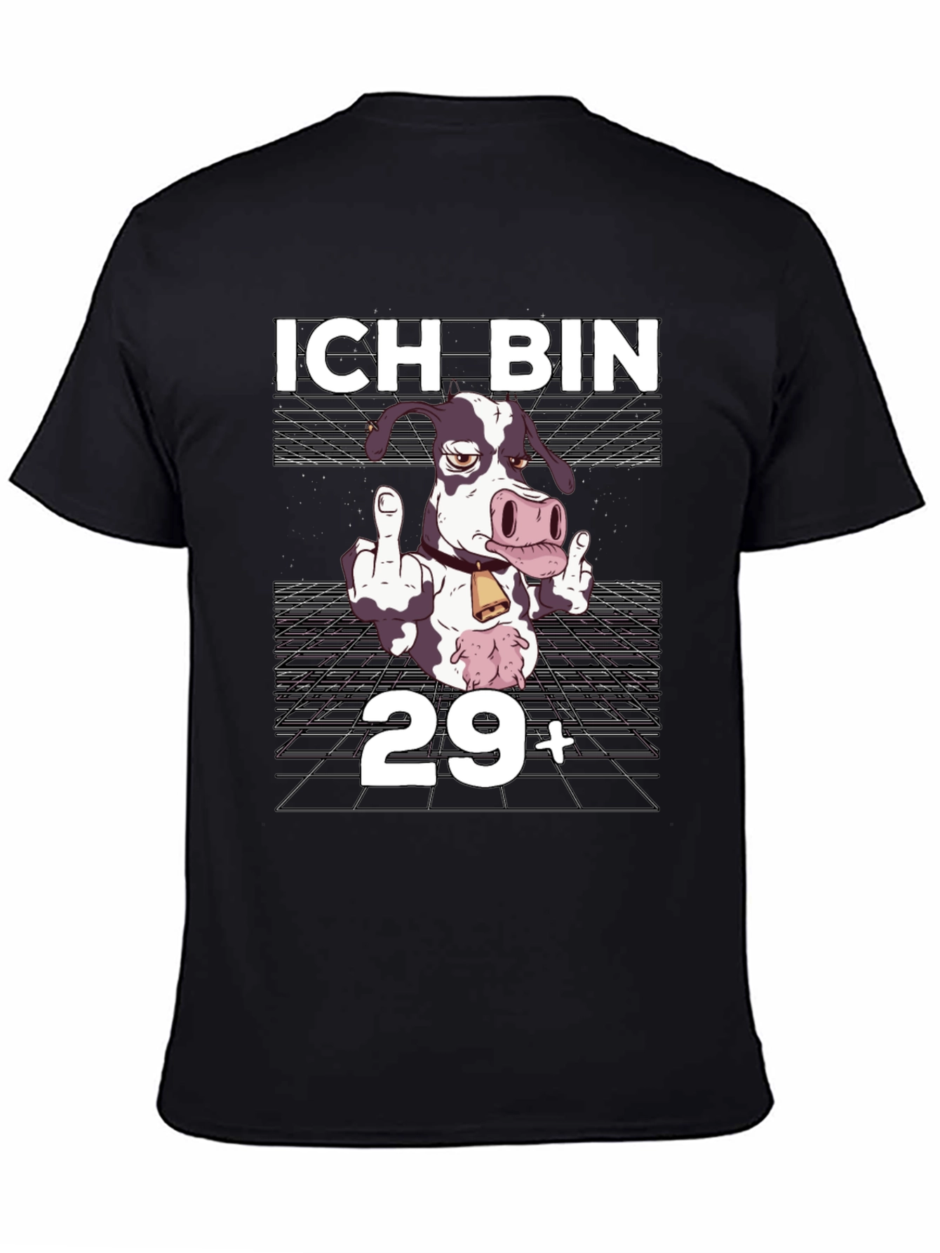 Funny Cow 29+ Birthday T-Shirt