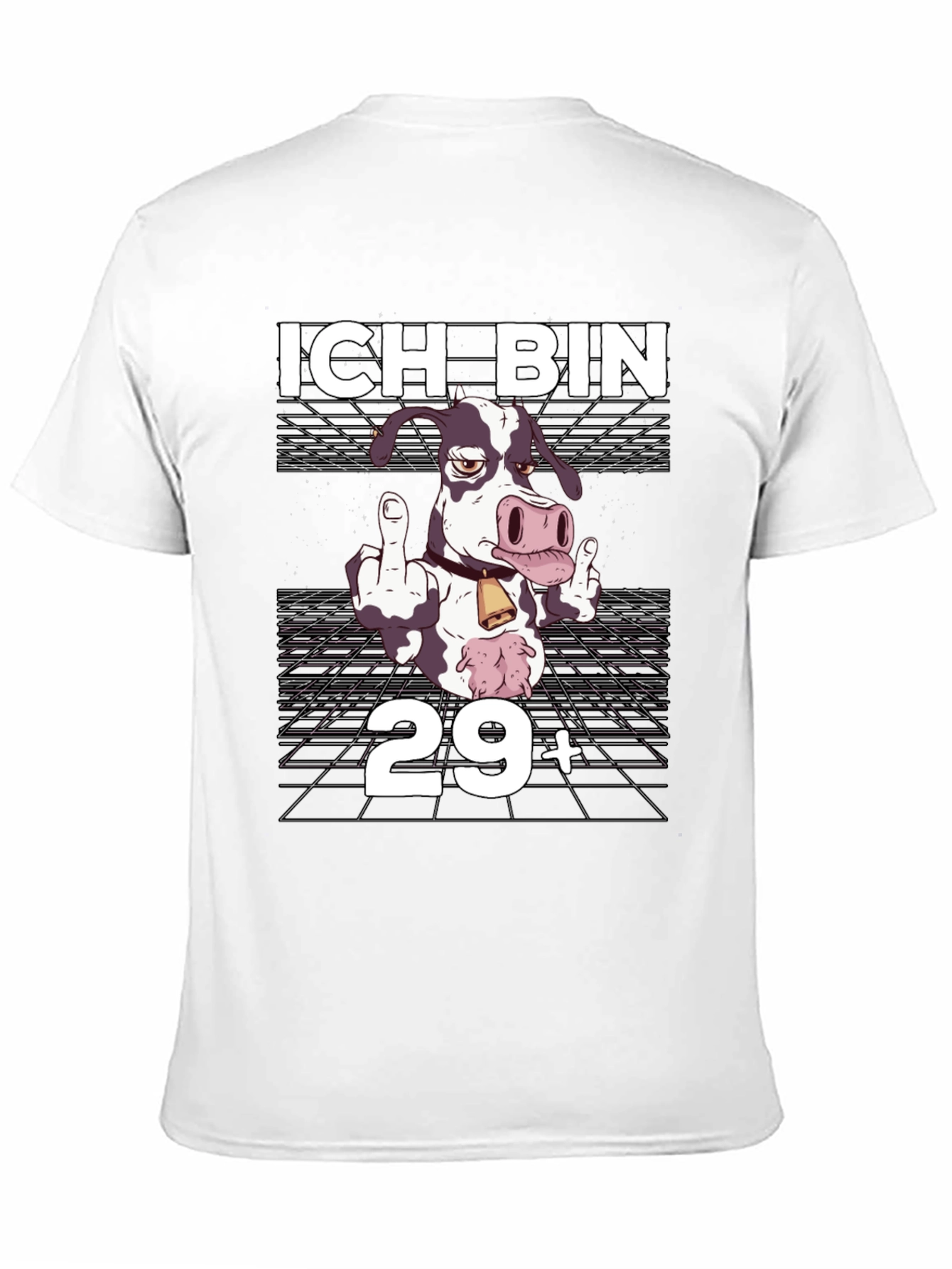 Funny Cow 29+ Birthday T-Shirt