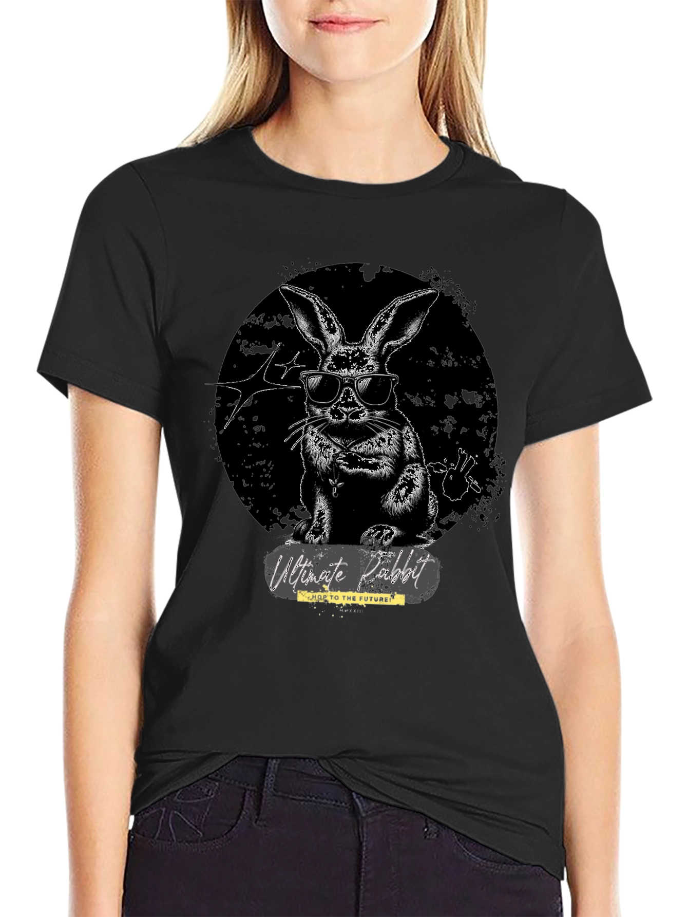 Cool Rabbit Graphic Tee - Ultimate Rabbit