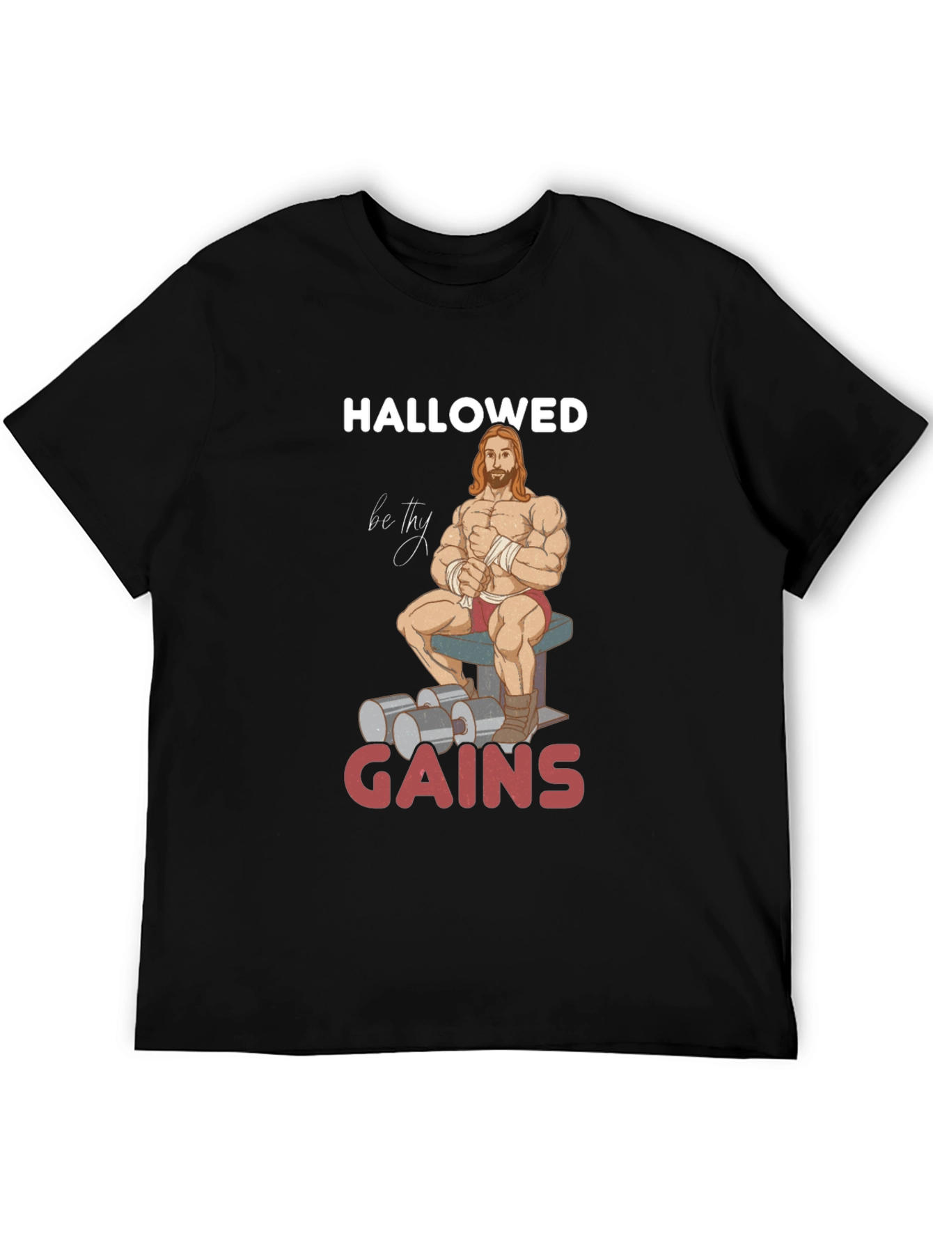 Hallowed Be Thy Gains Graphic T-Shirt
