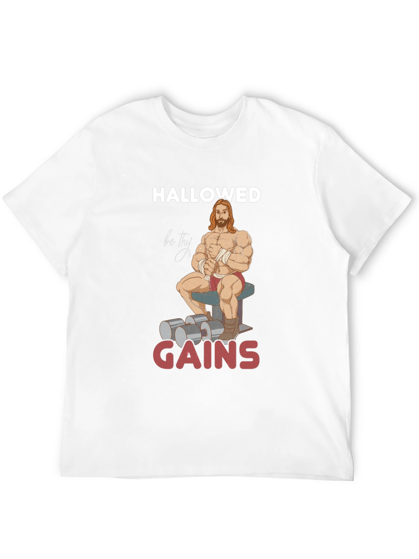Hallowed Be Thy Gains Graphic T-Shirt