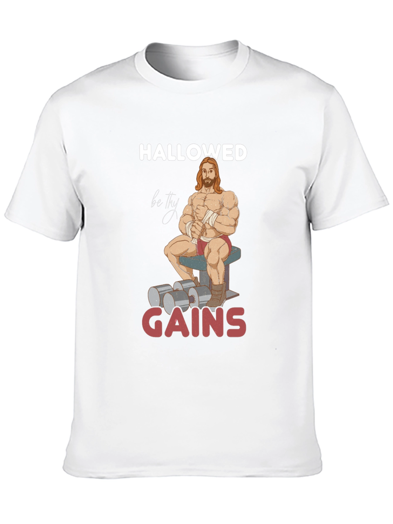 Hallowed Be Thy Gains Graphic T-Shirt