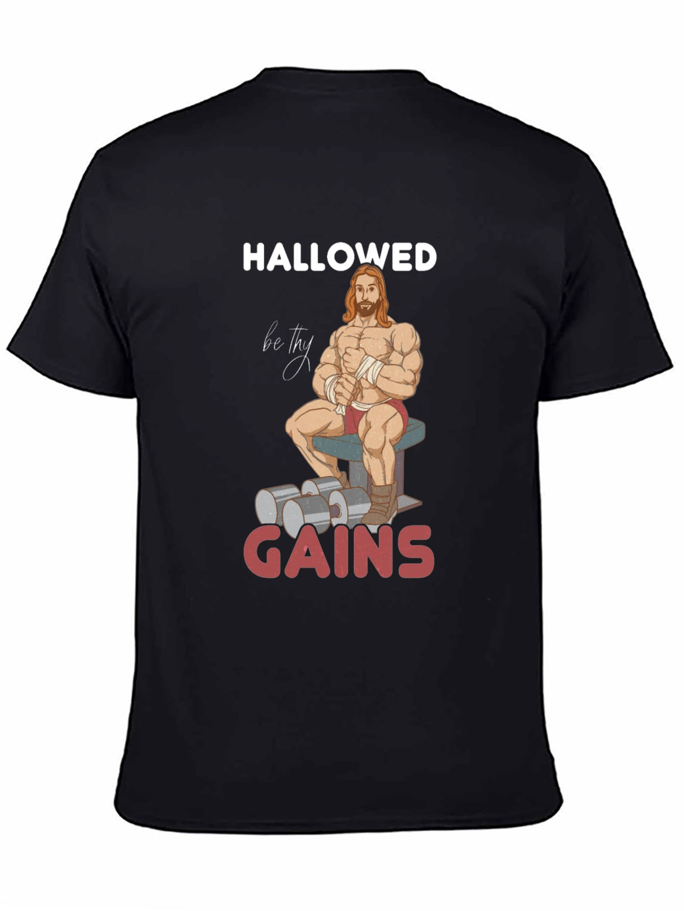 Hallowed Be Thy Gains Graphic T-Shirt