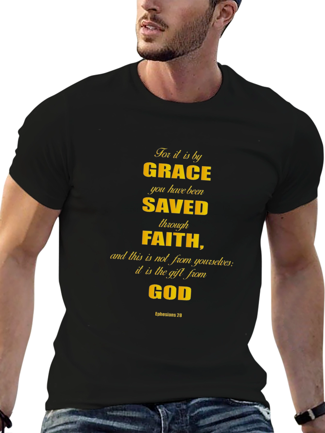 Grace Saved Faith God T-Shirt