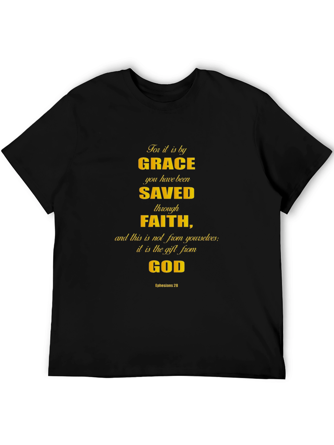 Grace Saved Faith God T-Shirt