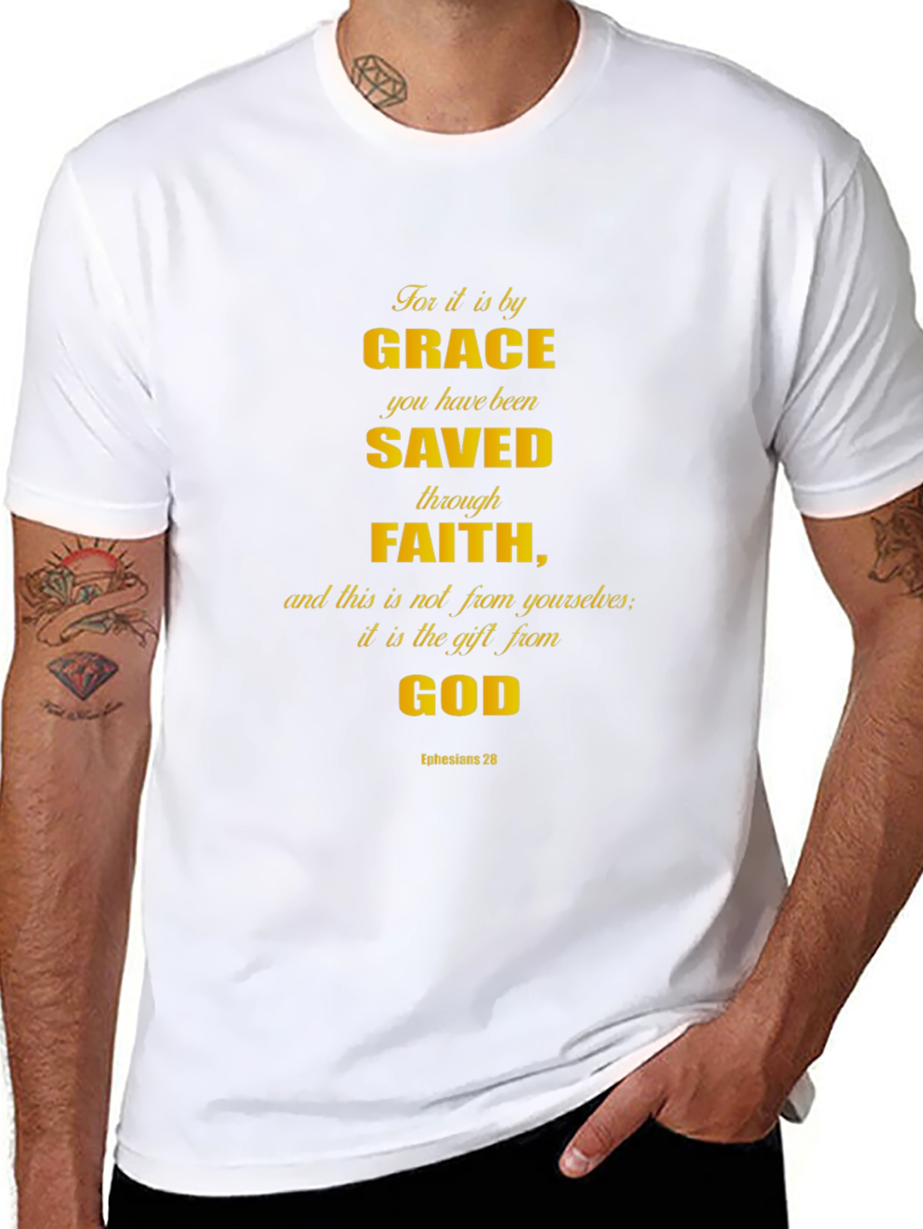 Grace Saved Faith God T-Shirt