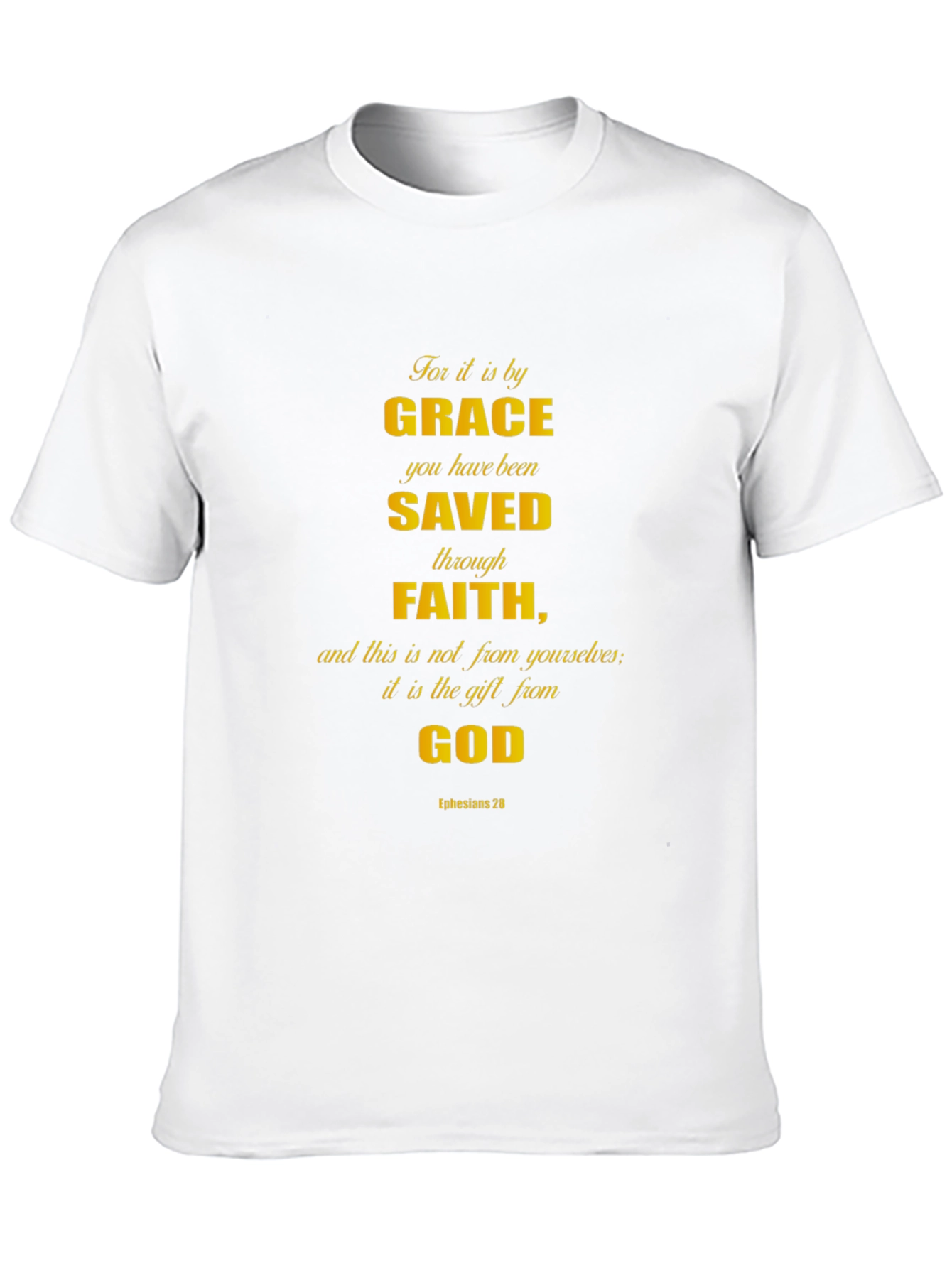 Grace Saved Faith God T-Shirt
