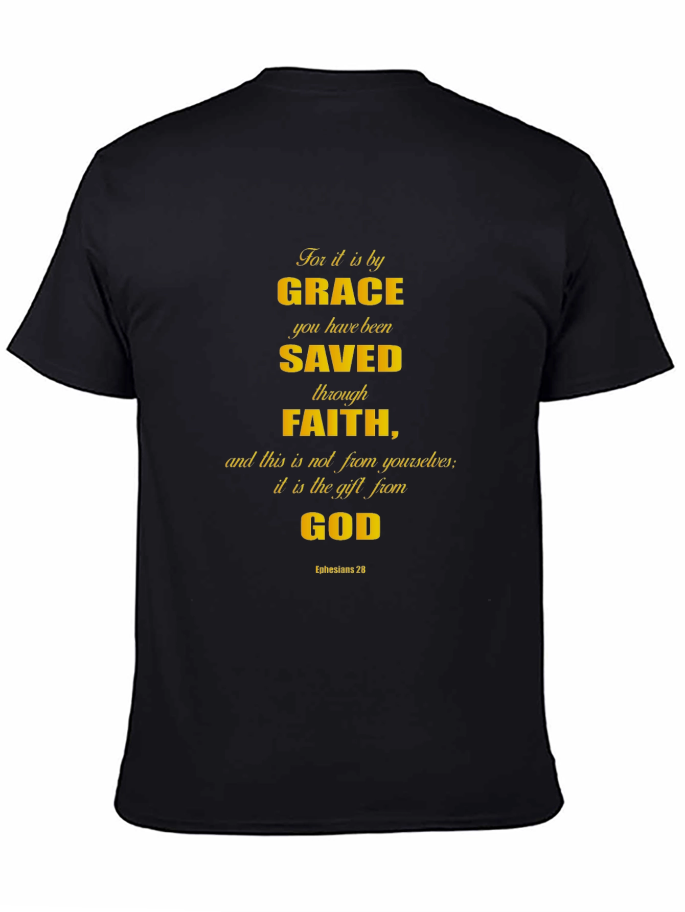 Grace Saved Faith God T-Shirt
