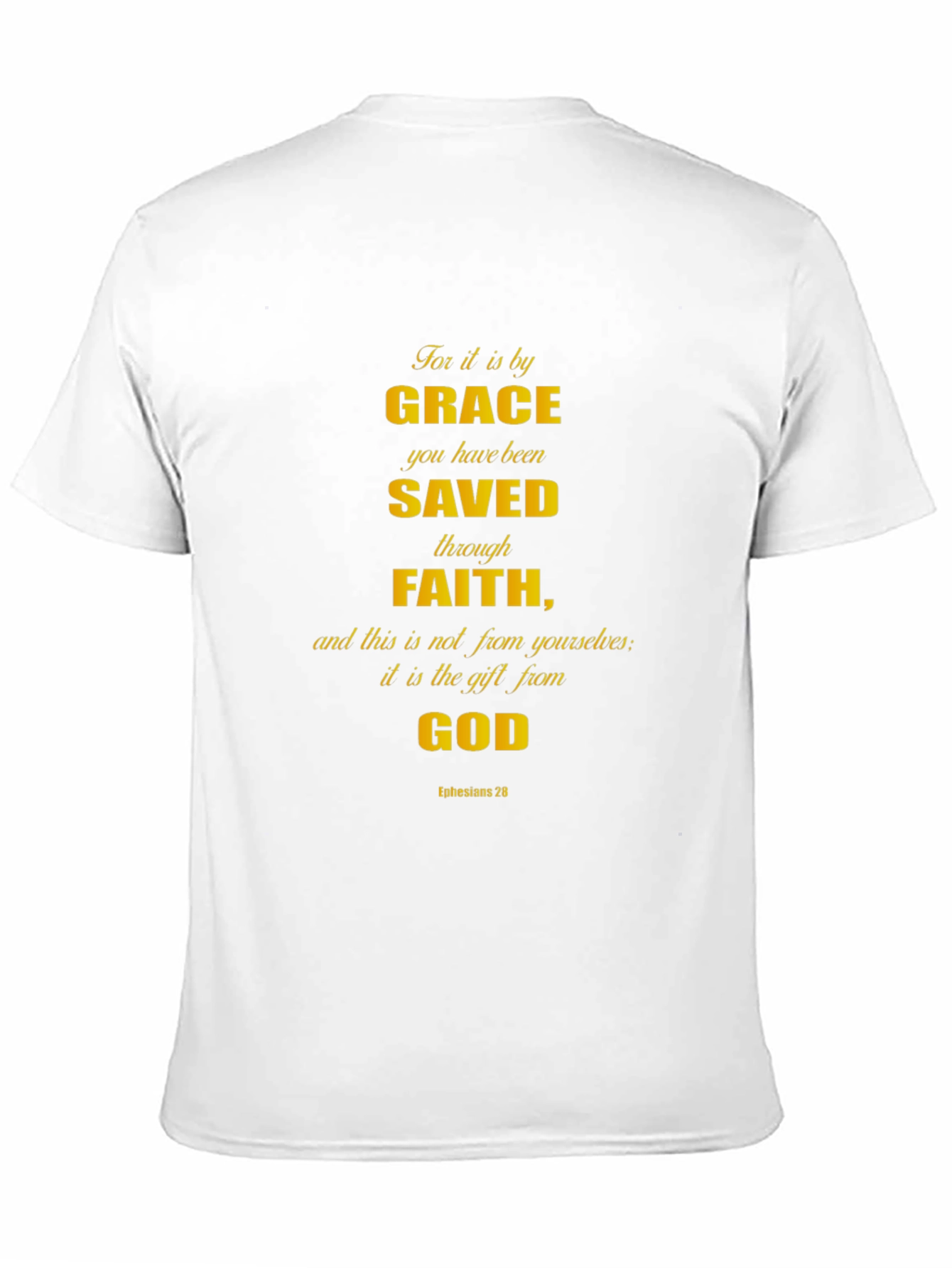 Grace Saved Faith God T-Shirt