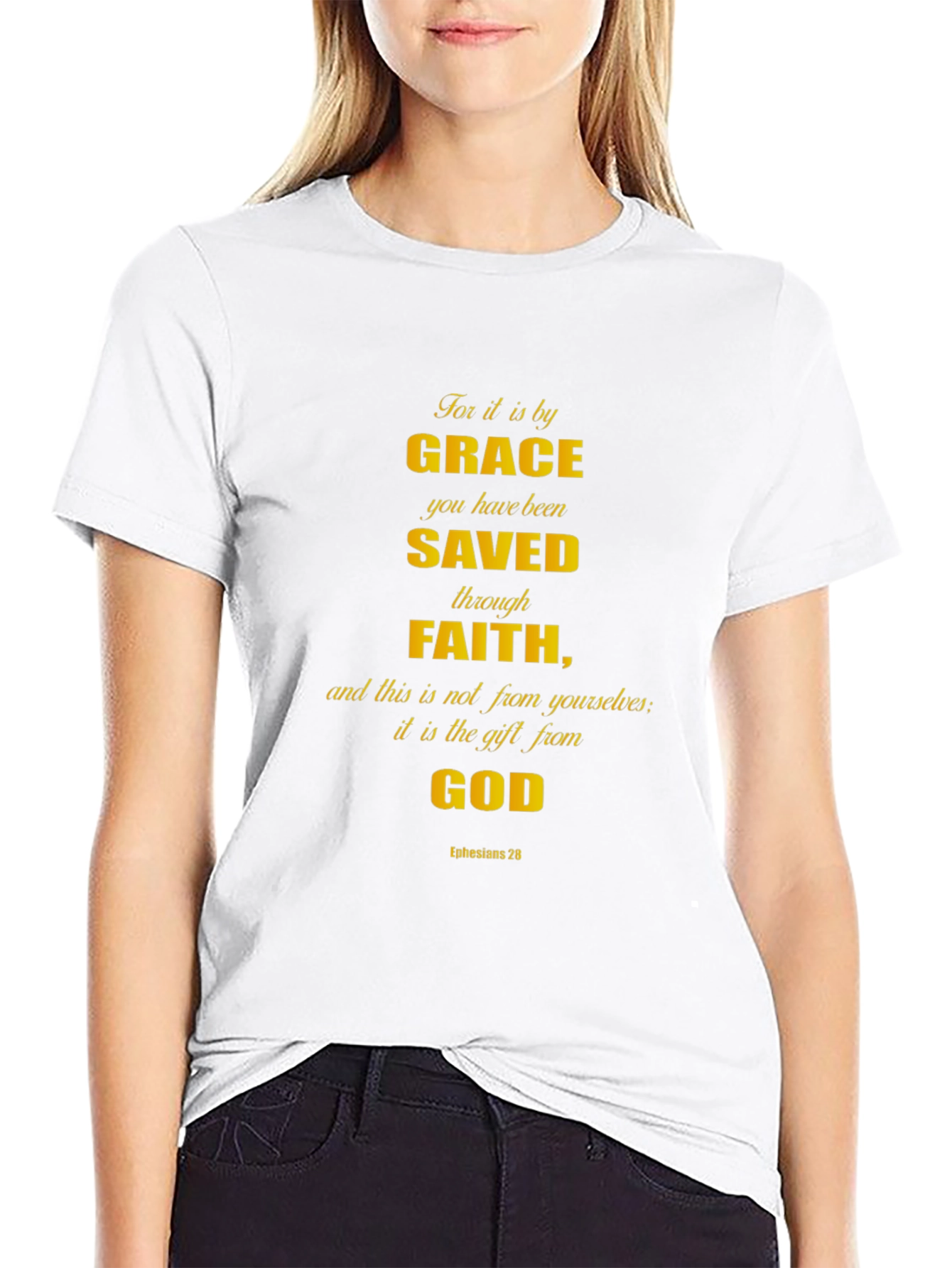 Grace Saved Faith God T-Shirt
