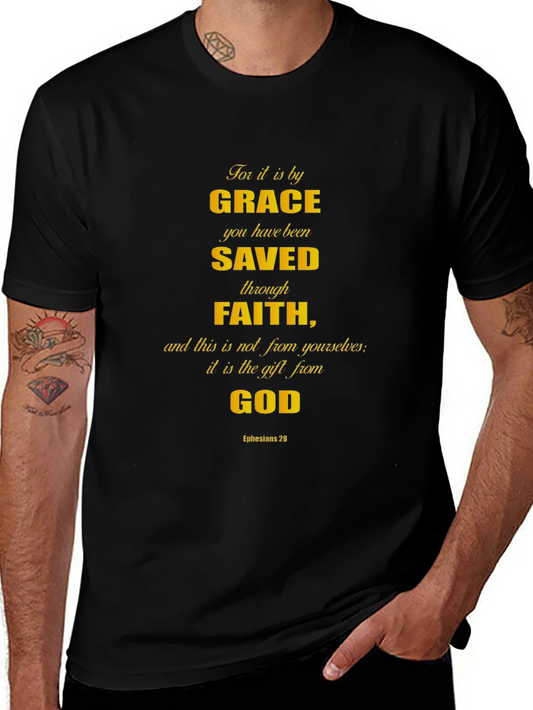 Grace Saved Faith God T-Shirt
