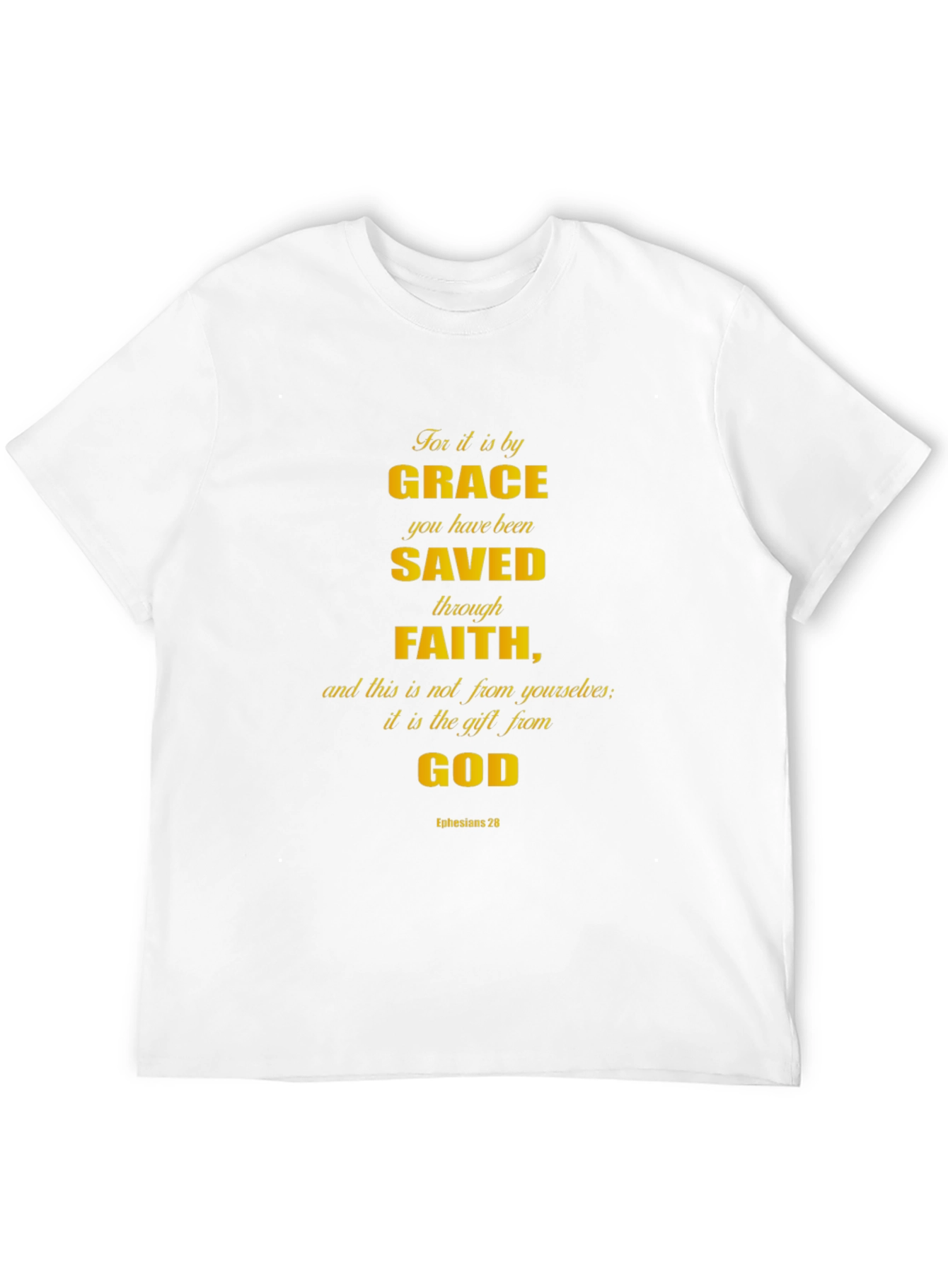 Grace Saved Faith God T-Shirt