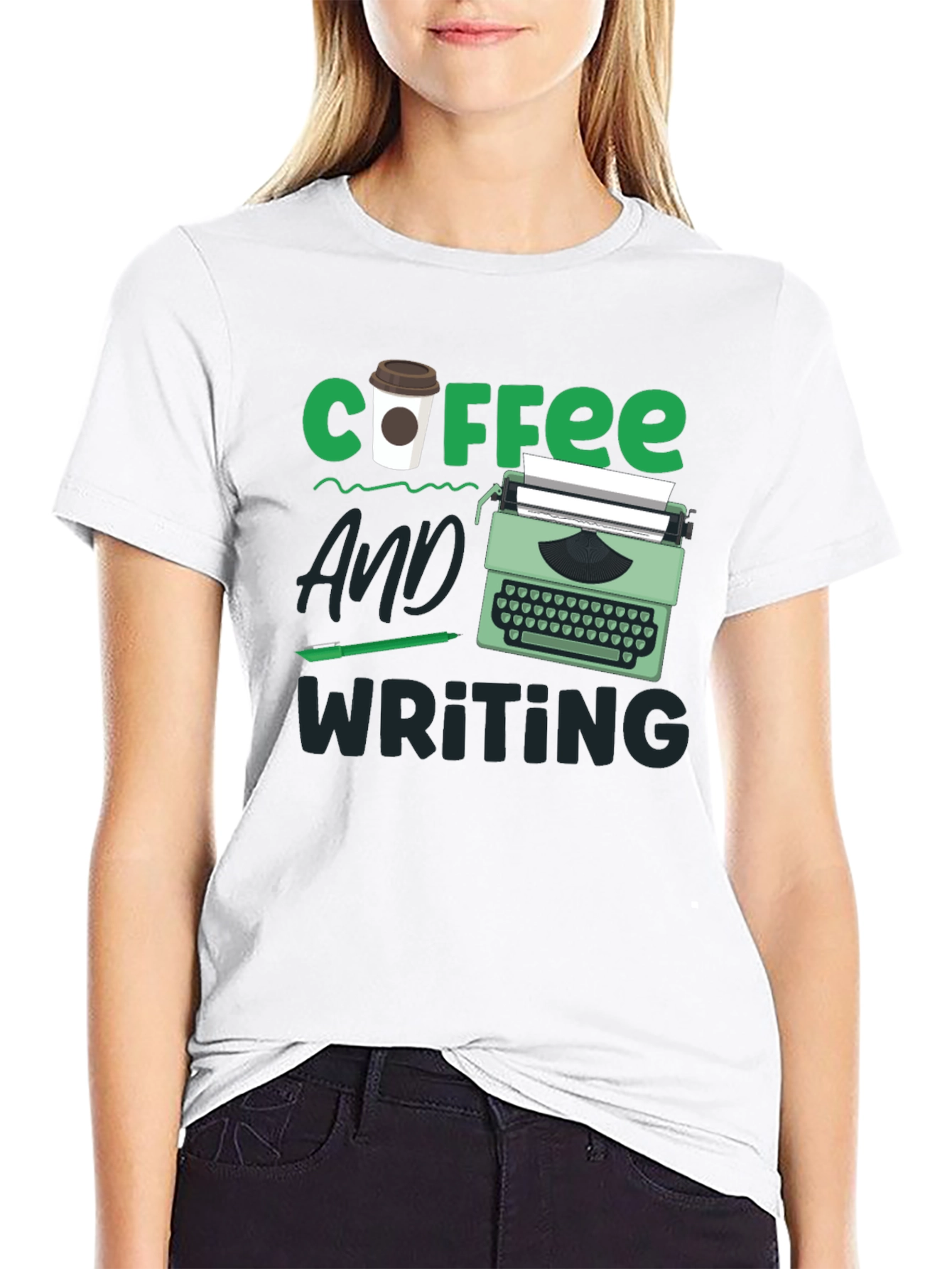 Coffee and Writing Graphic Tee