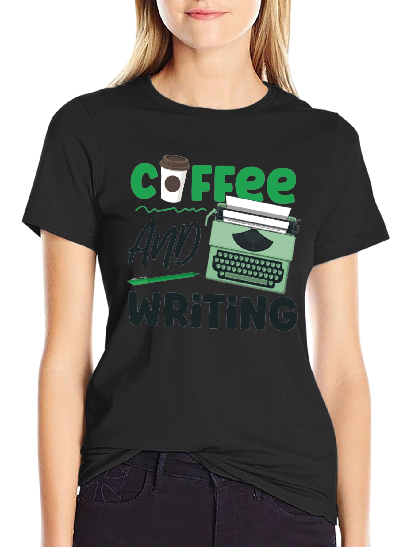 Coffee and Writing Graphic Tee