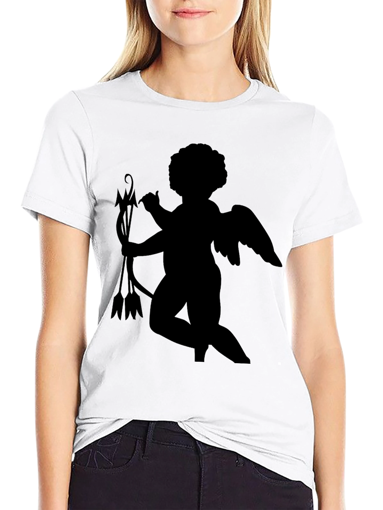 Cupid Arrow Graphic Tee - Black T-Shirt