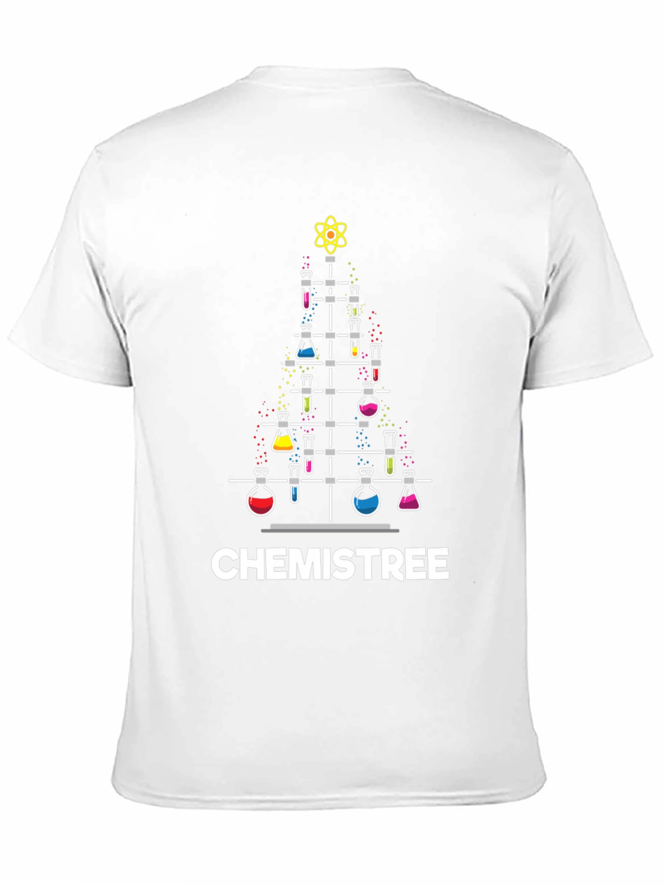 Chemistree Holiday Tee - Science Christmas T-Shirt