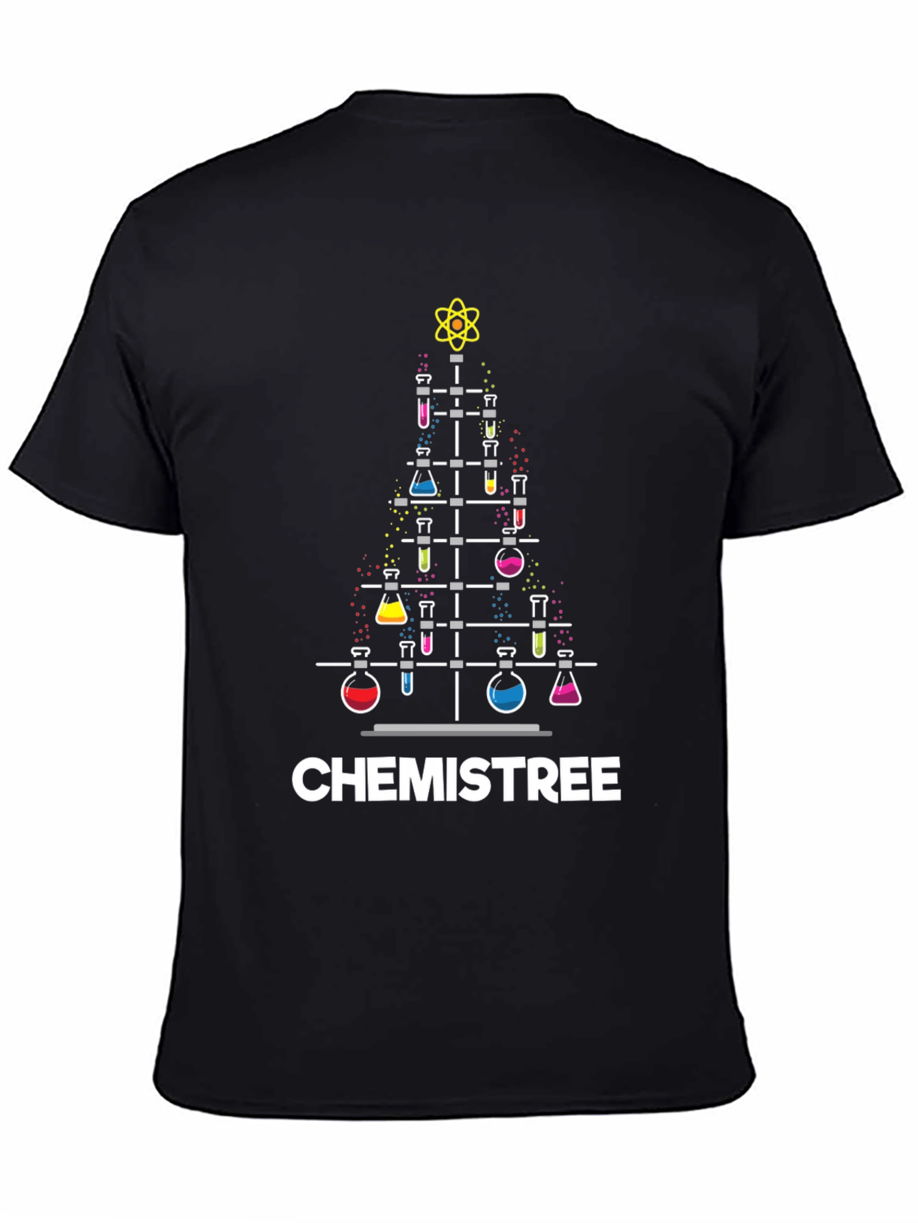 Chemistree Holiday Tee - Science Christmas T-Shirt