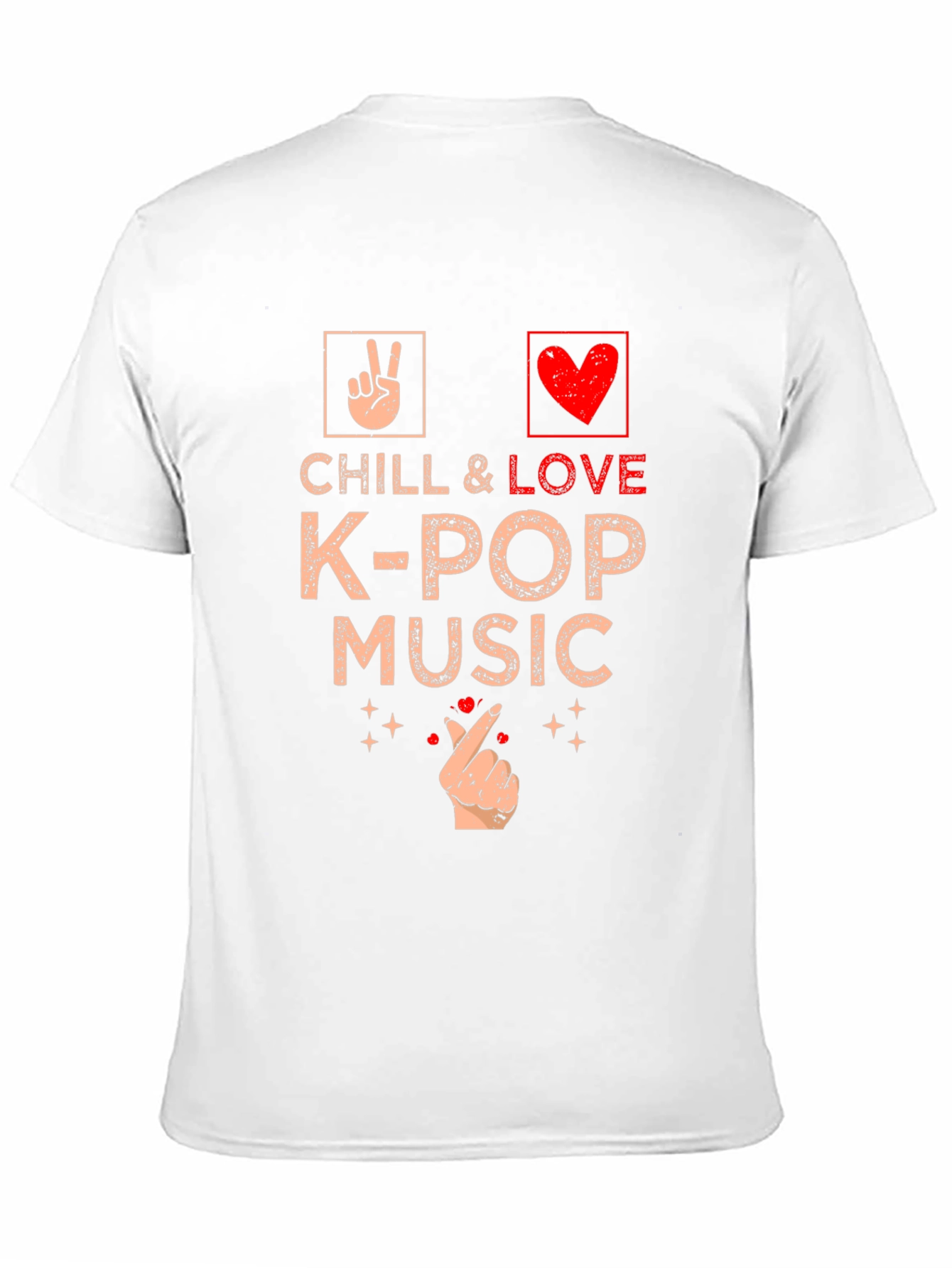 Chill & Love K-Pop Music T-Shirt