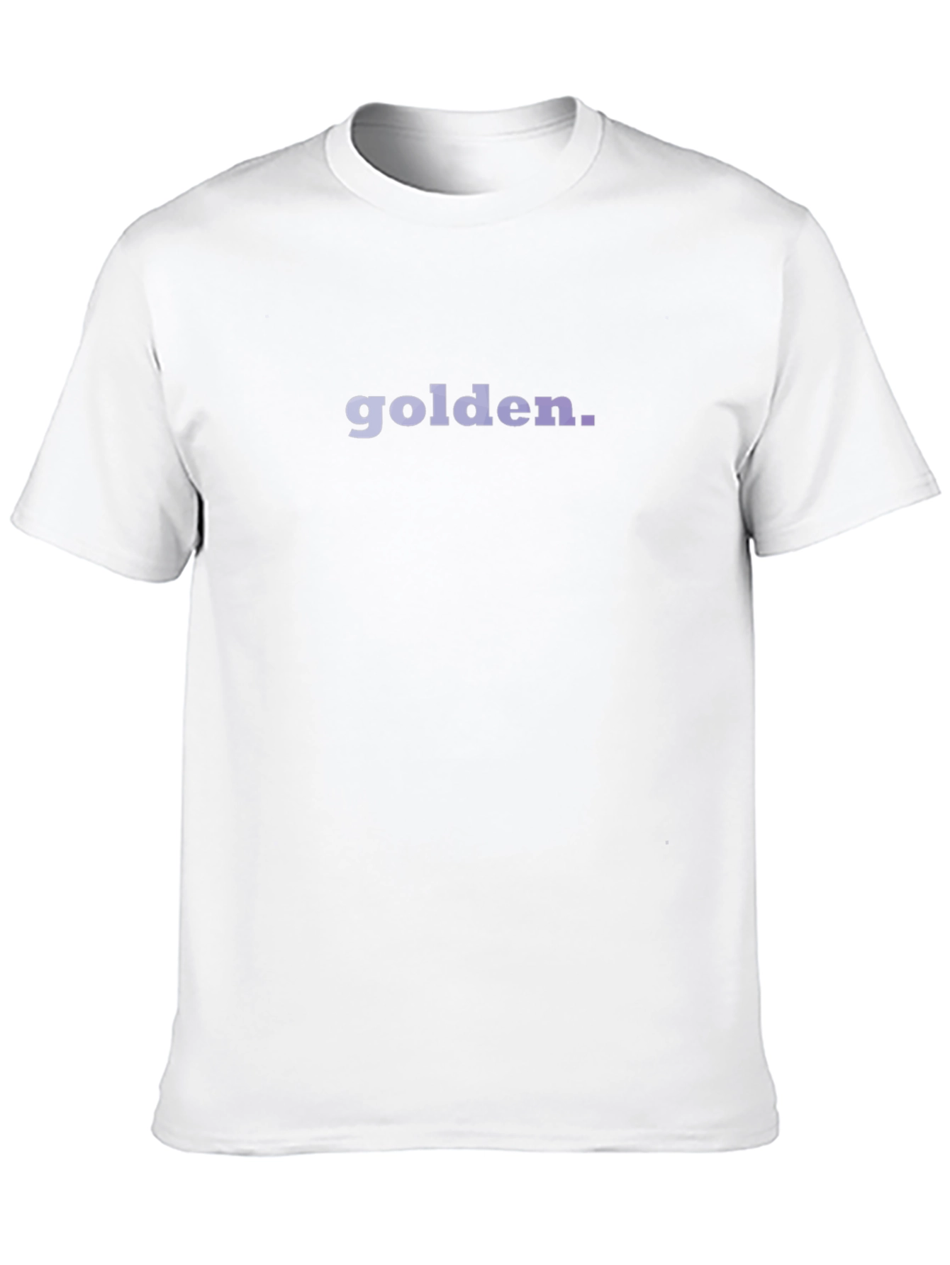 Golden Graphic T-Shirt - Stylish Mens Tee